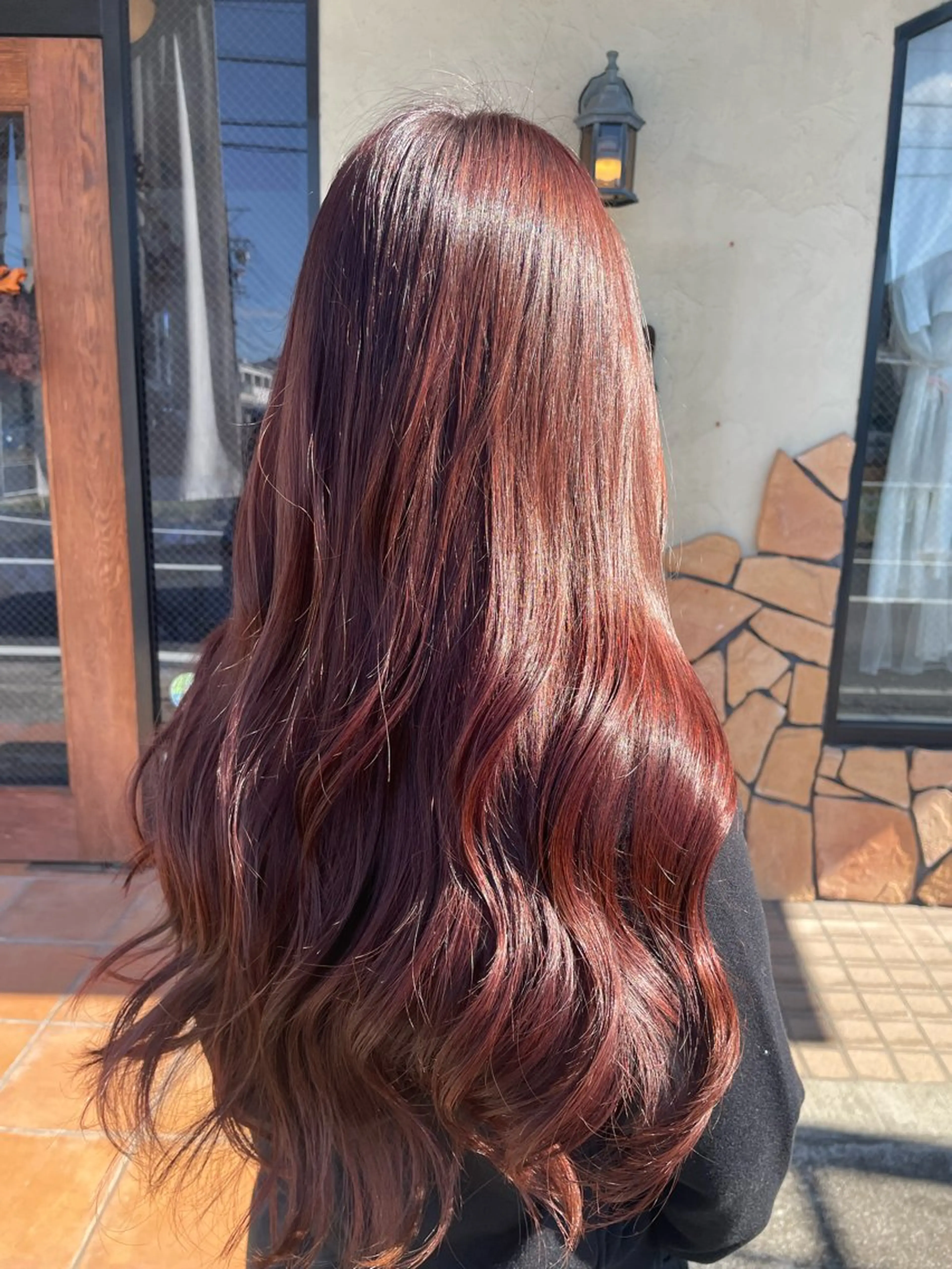 ロング hair make echo滿木あい花のヘアスタイル