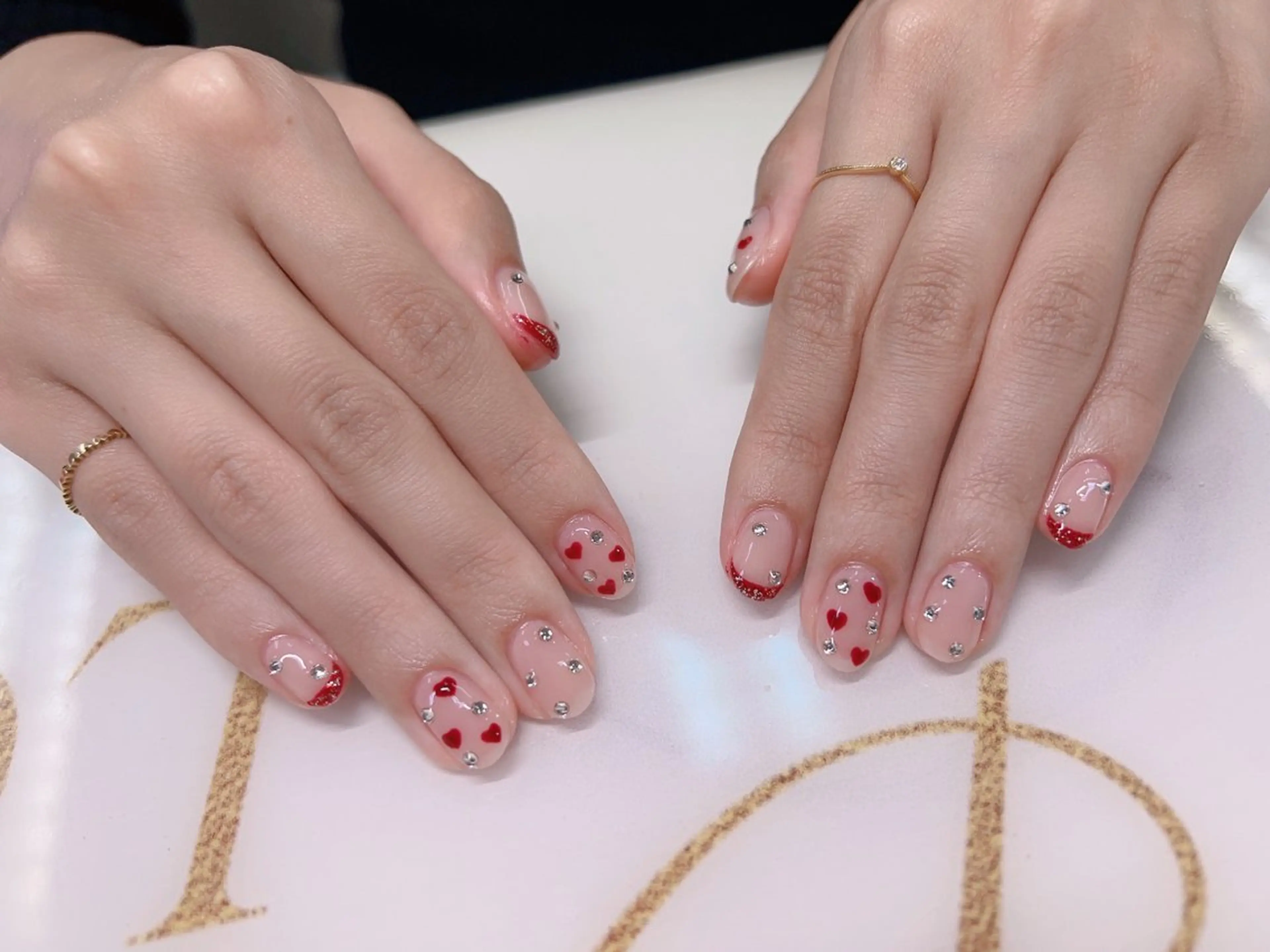 ネイル アートネイル クリアネイル フラッシュネイル フットネイル フレンチネイル インフィニティ ネイルサロンのネイルデザイン