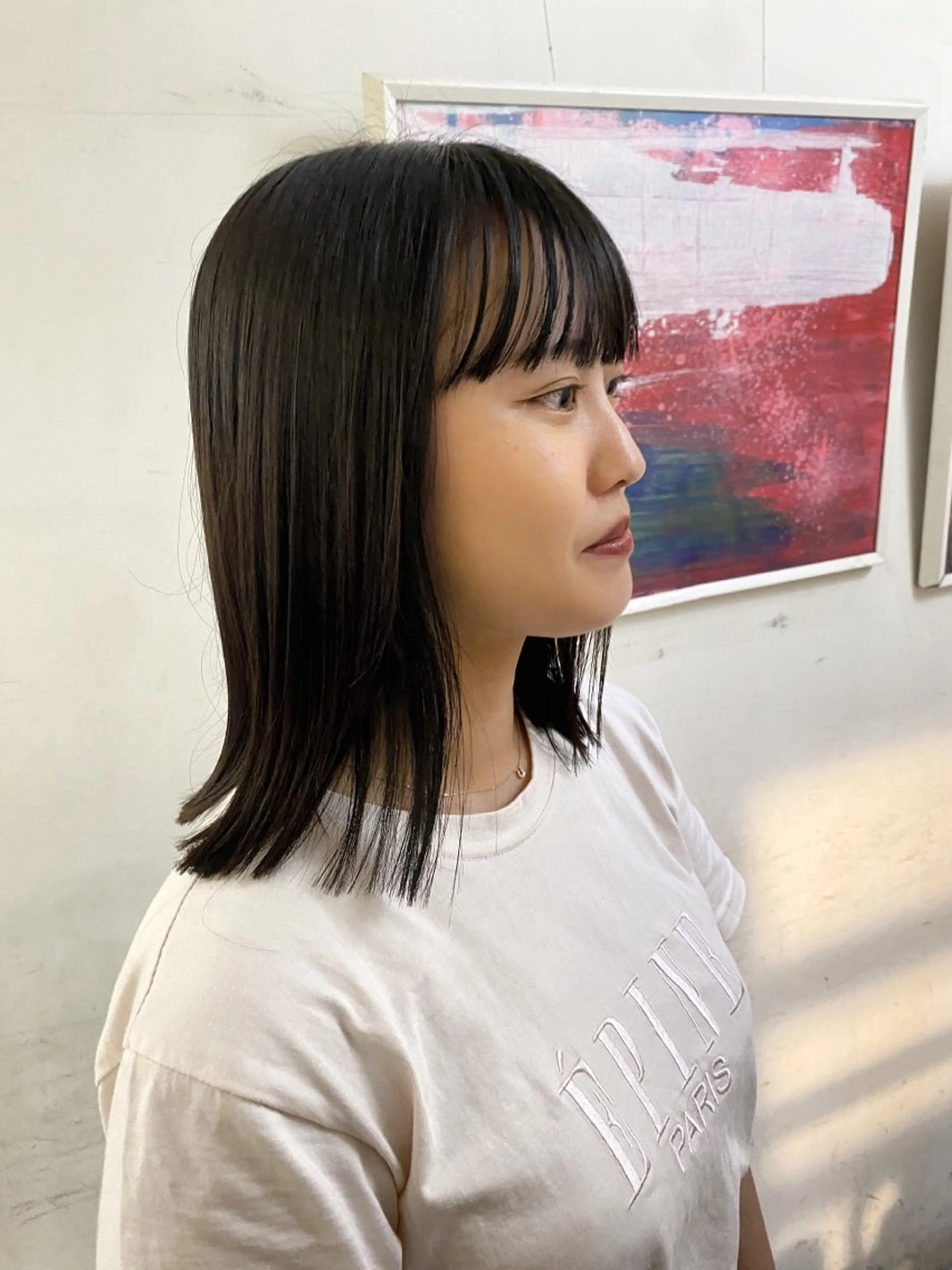 ミディアム カラー トリートメント asuka/似合わせ /レイヤー/暖色のヘアスタイル