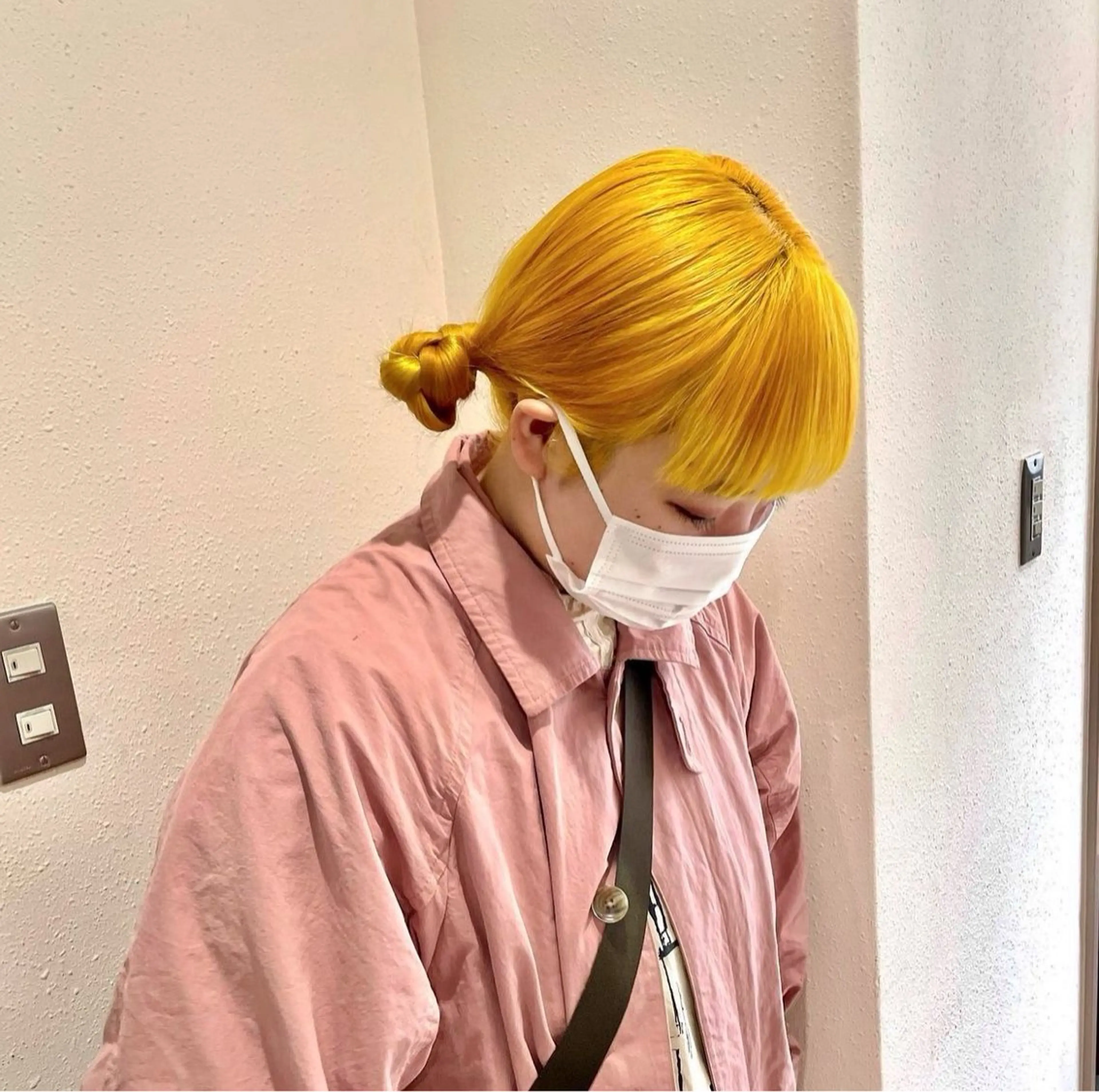 ミディアム ヘアカラー ハイトーン/ブリーチ 🧁soraのヘアスタイル