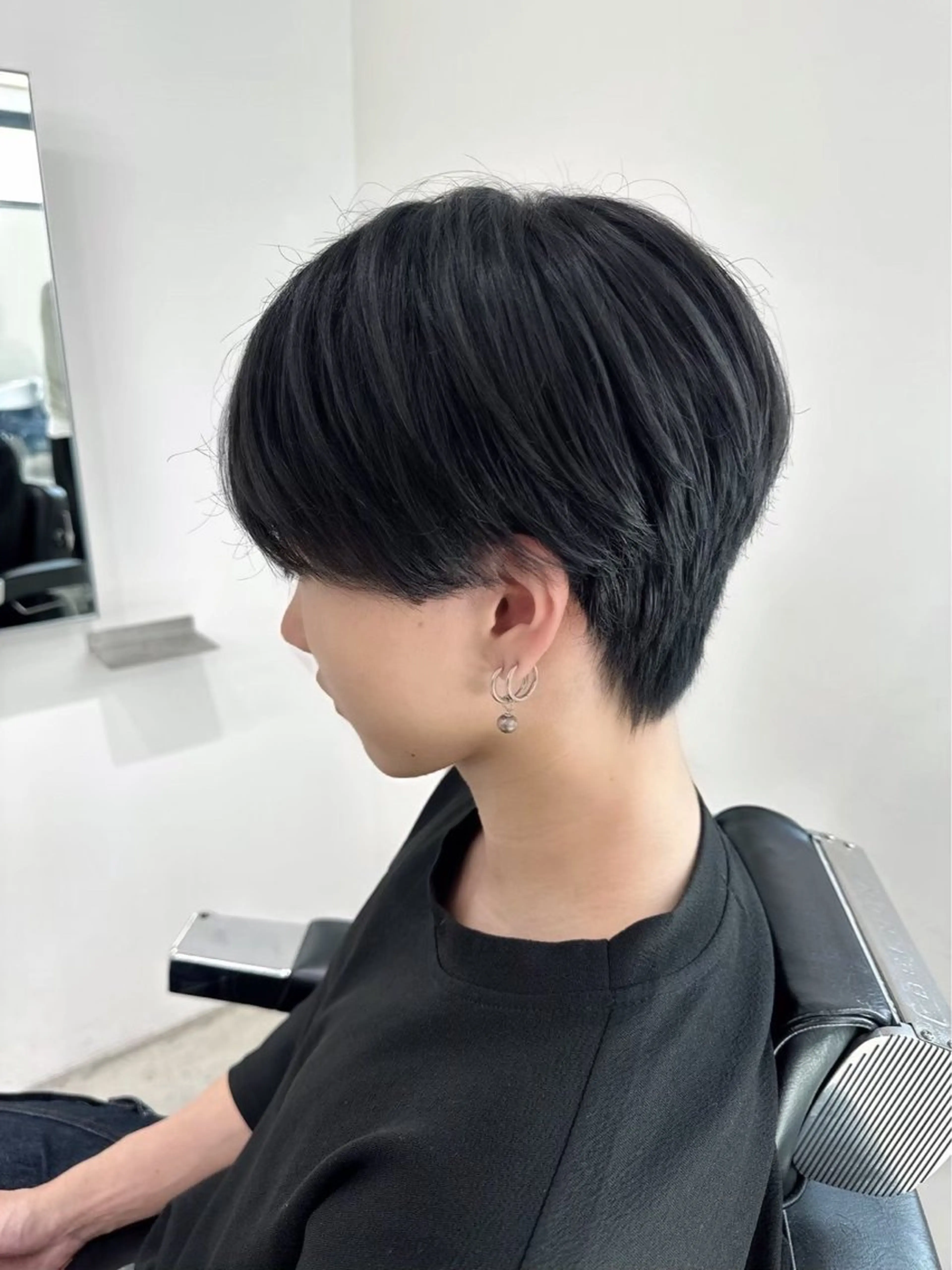 カット+縮毛矯正の写真