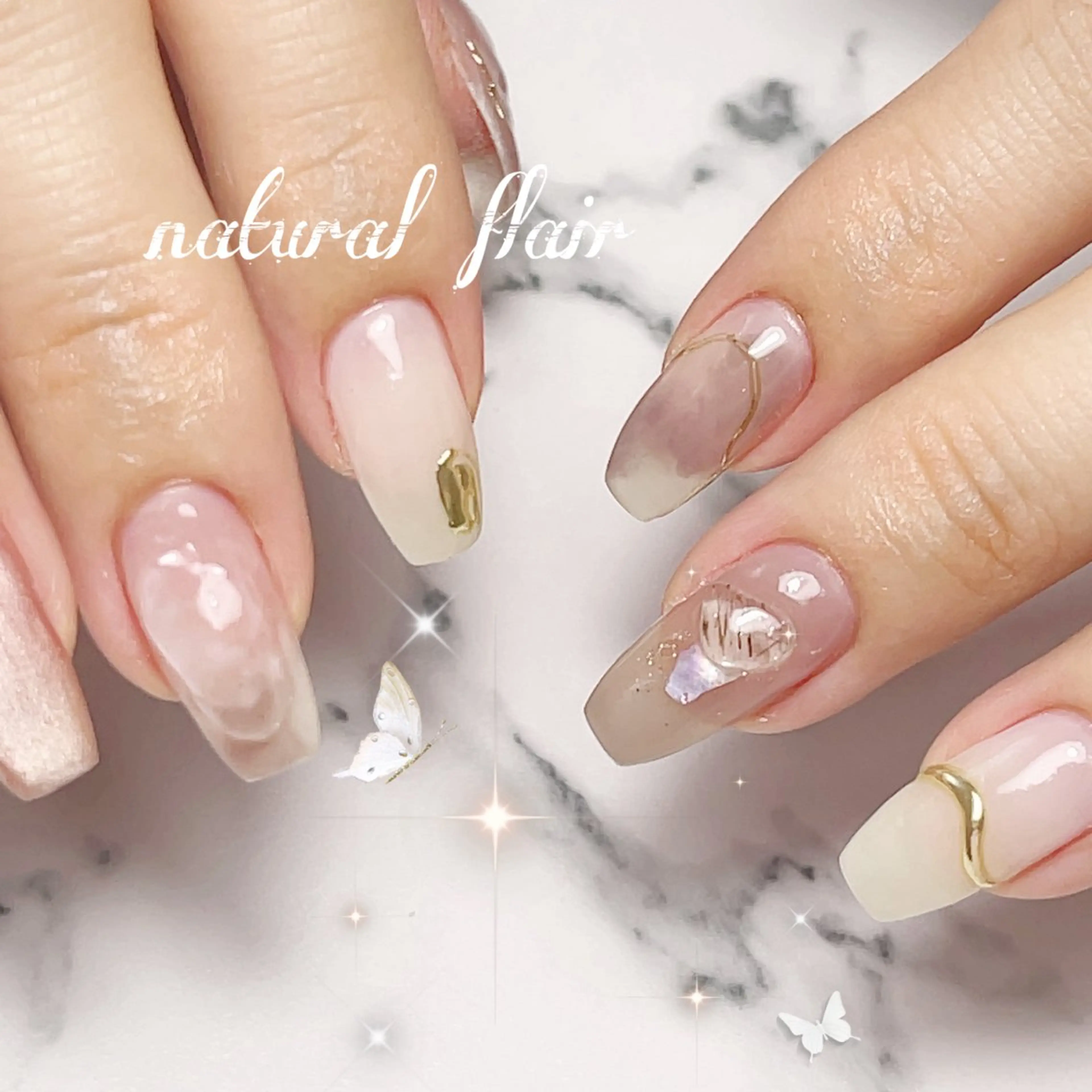 ネイル natural flairのネイルデザイン