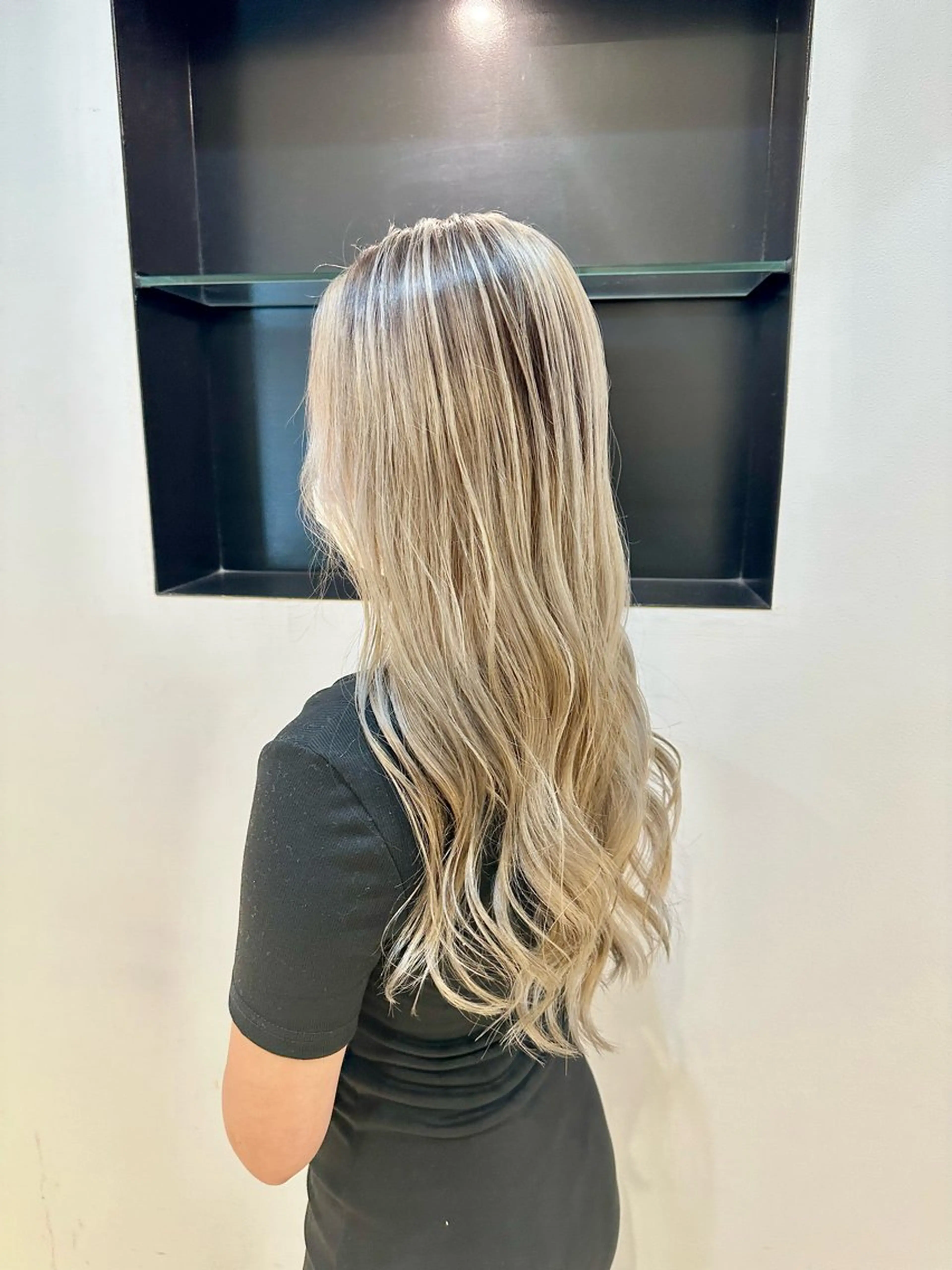 ロング カラー 十場【髪質改善】 【ダブルカラー】のヘアスタイル