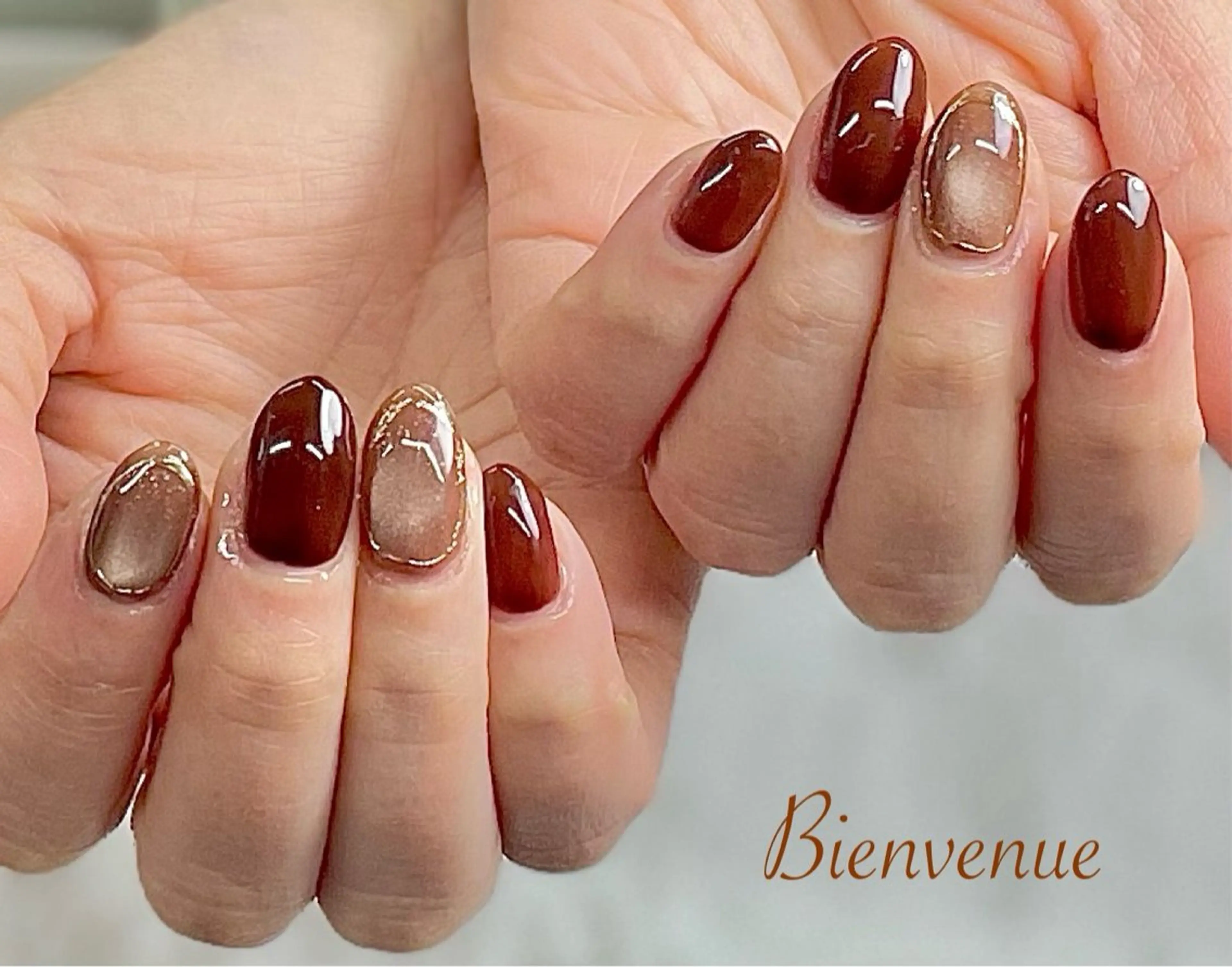 ネイル マグネットネイル かわむら りょうこのネイルデザイン