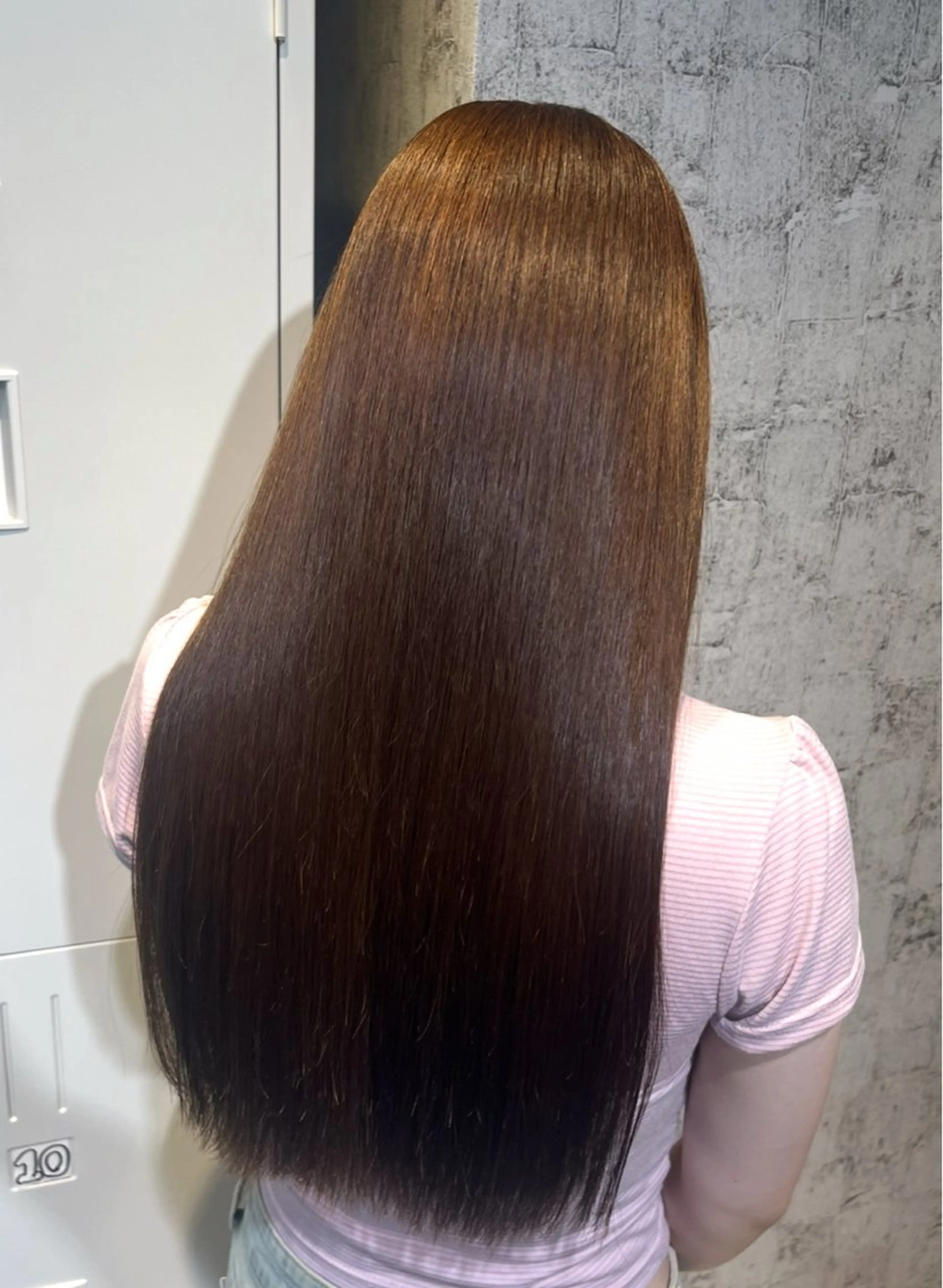 ロング 縮毛矯正 ✨髪質改善カラー✨ ななみのヘアスタイル