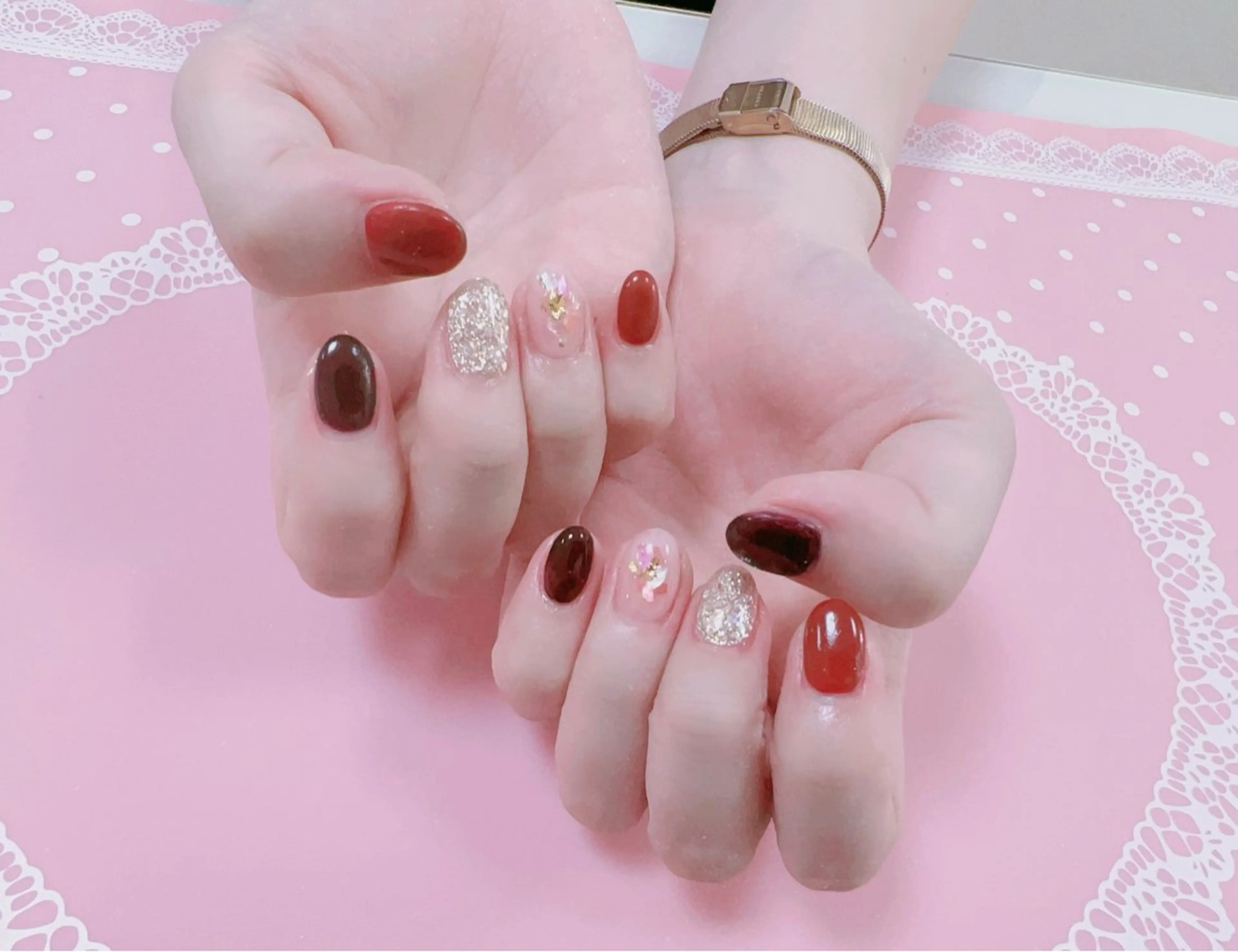 ネイル はぴねす所属・横浜 美夢のネイルデザイン