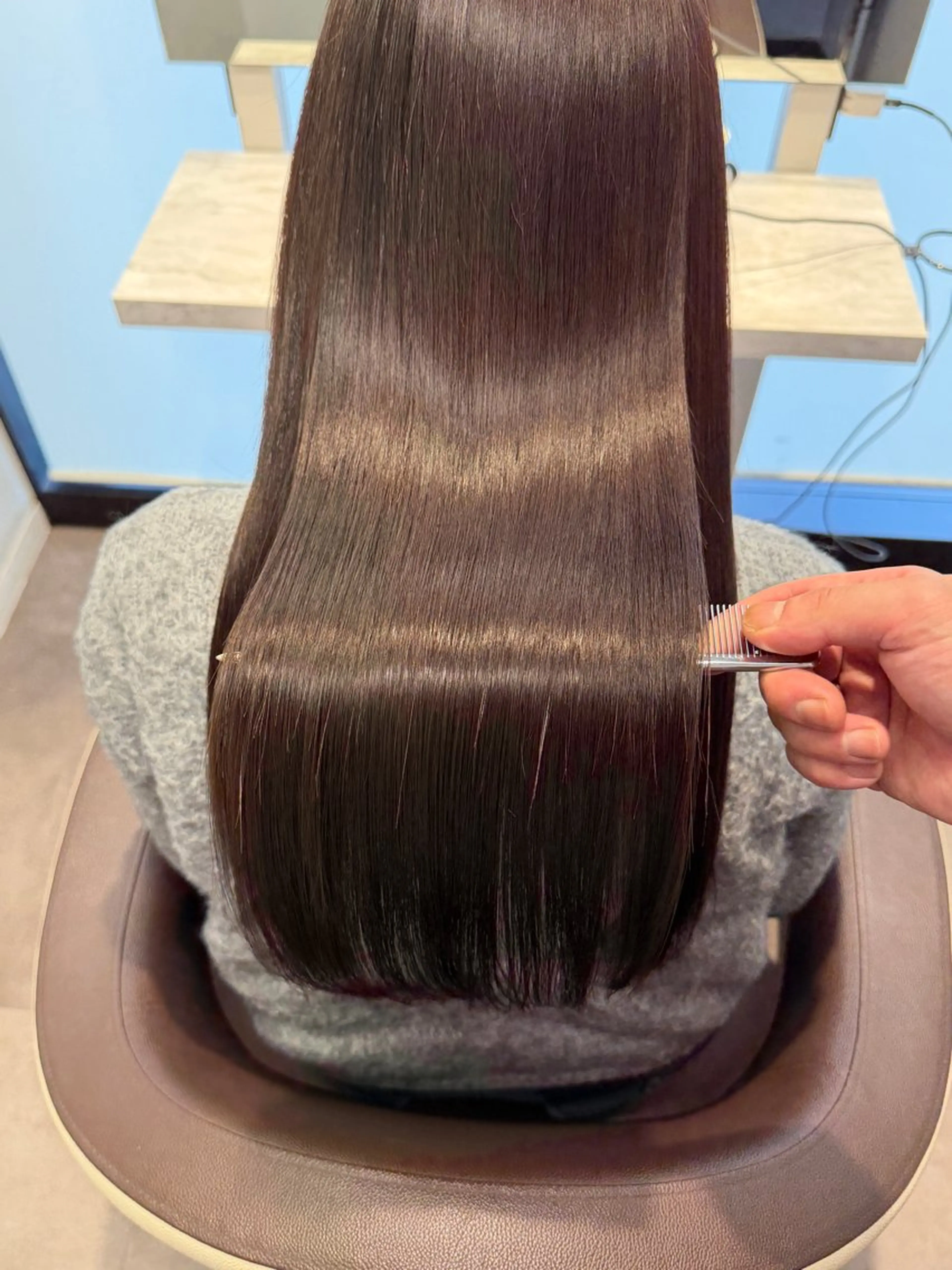 ロング 髪質改善 艶髪🔵フセナオヤのヘアスタイル