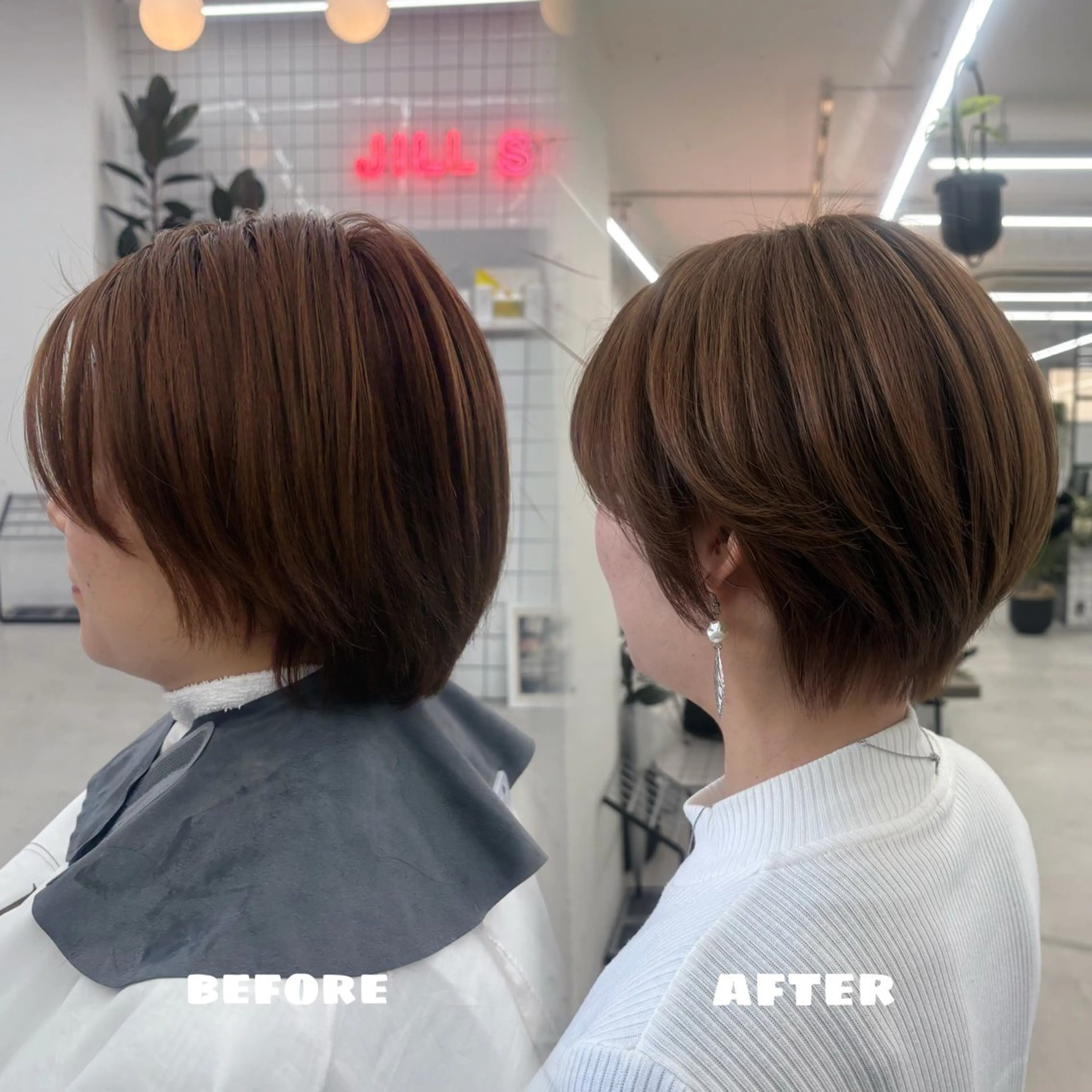 ショート くびれヘア ショートヘア 🌟ゆりあ🌟 JILLSTUDIOのヘアスタイル