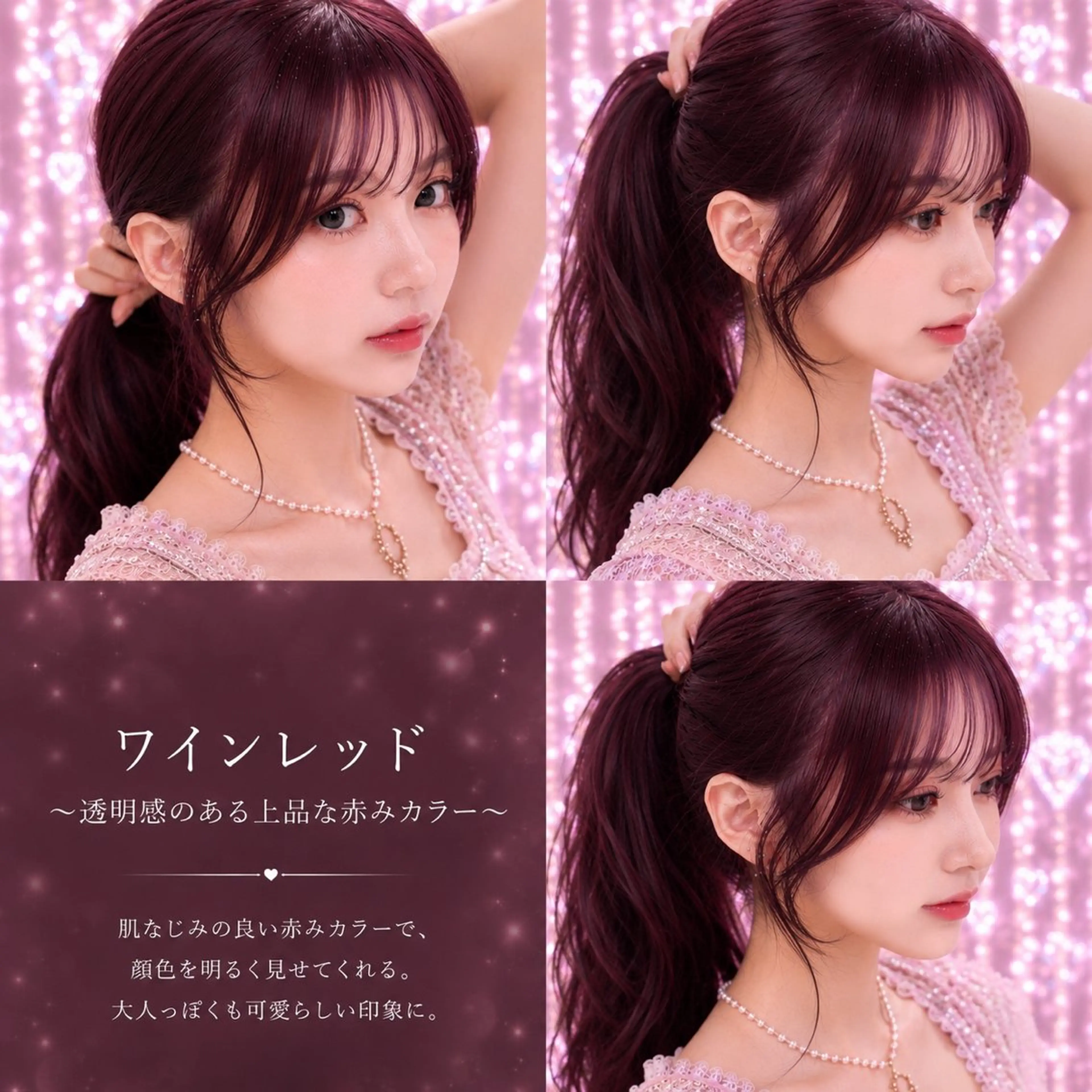 ロング カラー カット ヘアカラー 💖アイドル前髪/韓 国/美髪/小原幹太のヘアスタイル