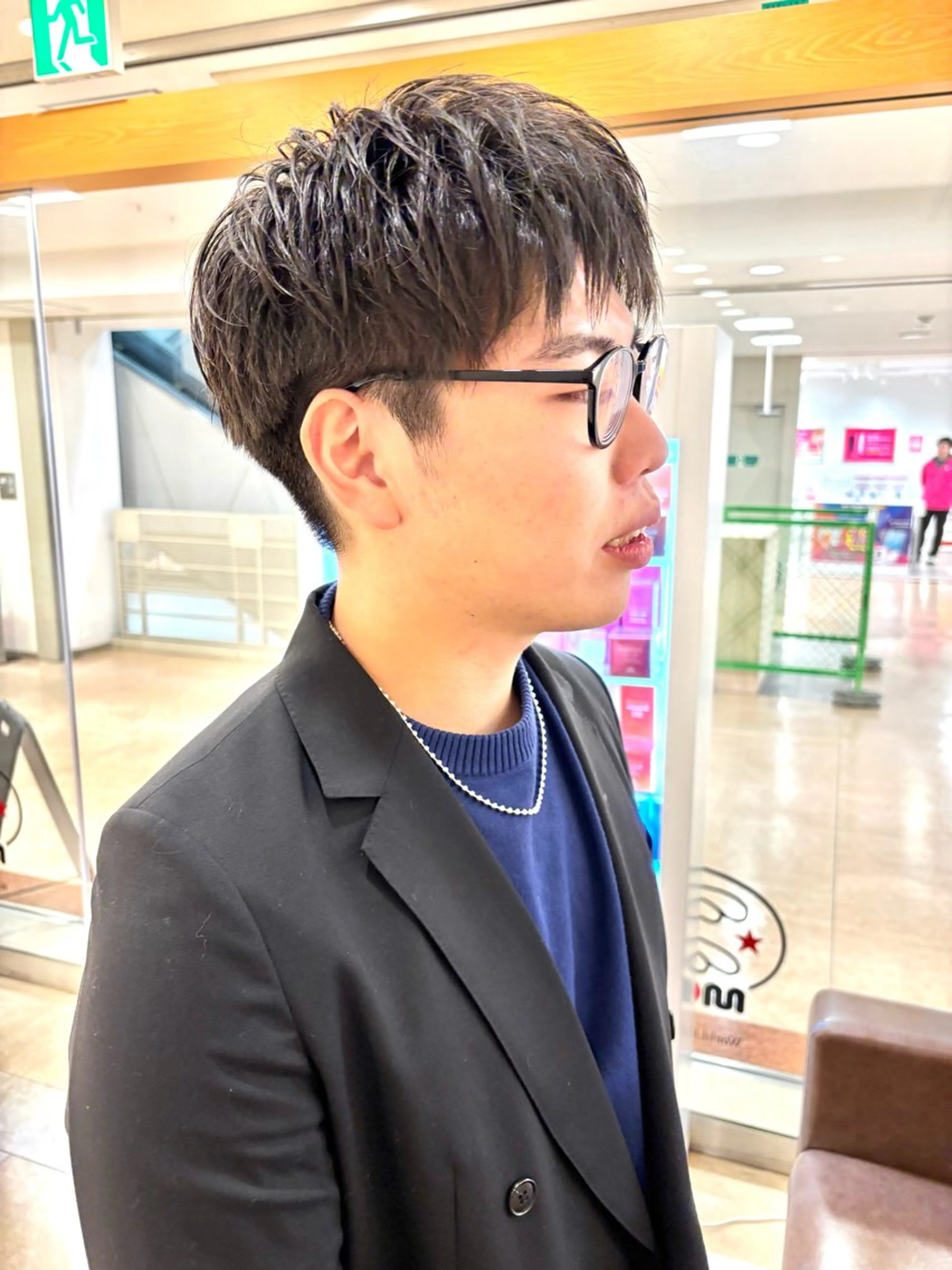 ショート メンズ ショートヘア カット ヘッドスパ メンズショート/ メンズパーマ藤森のヘアスタイル