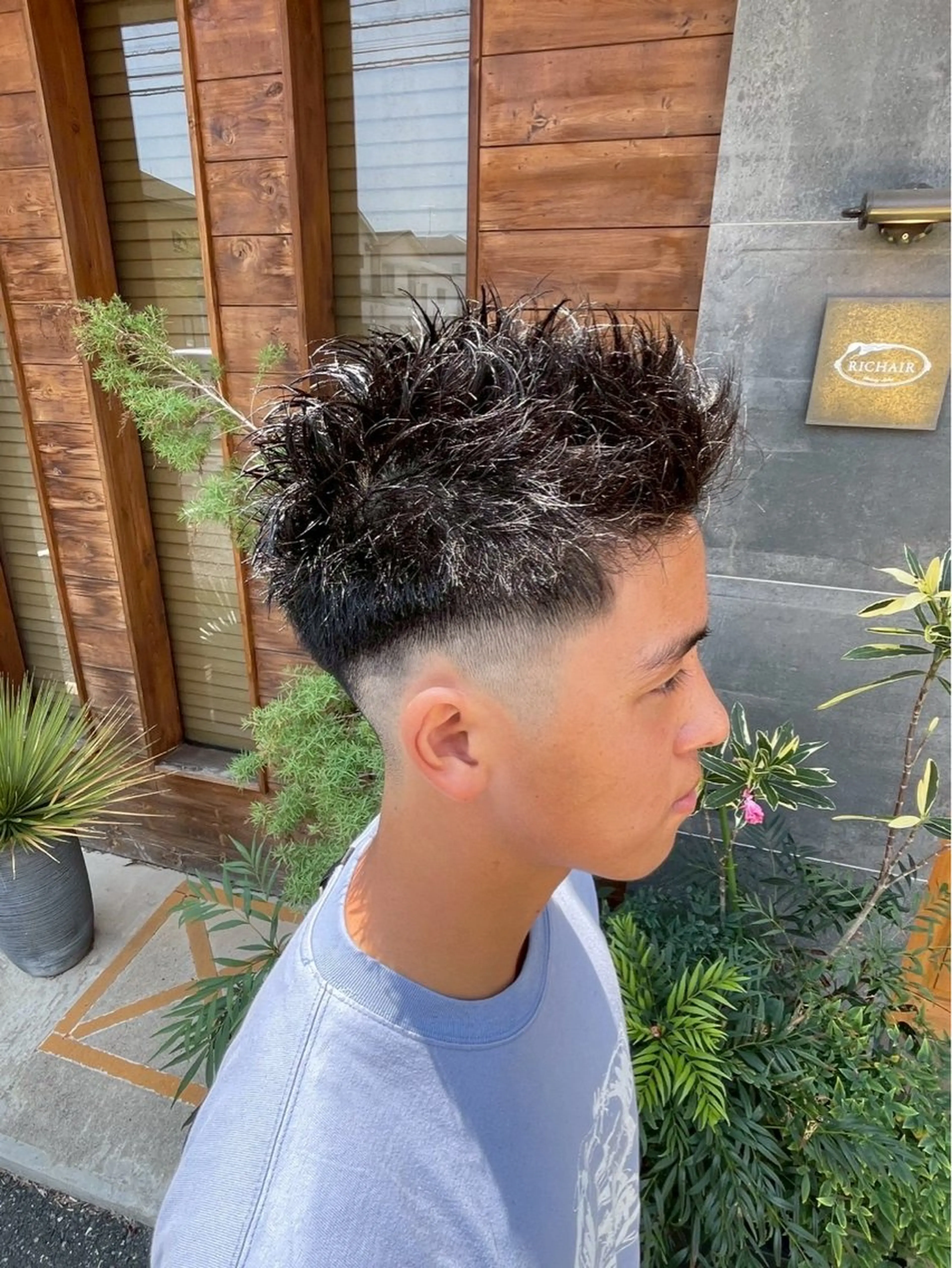 ショート メンズ カット メンズヘア⚜️志村 哲也⚜️のヘアスタイル