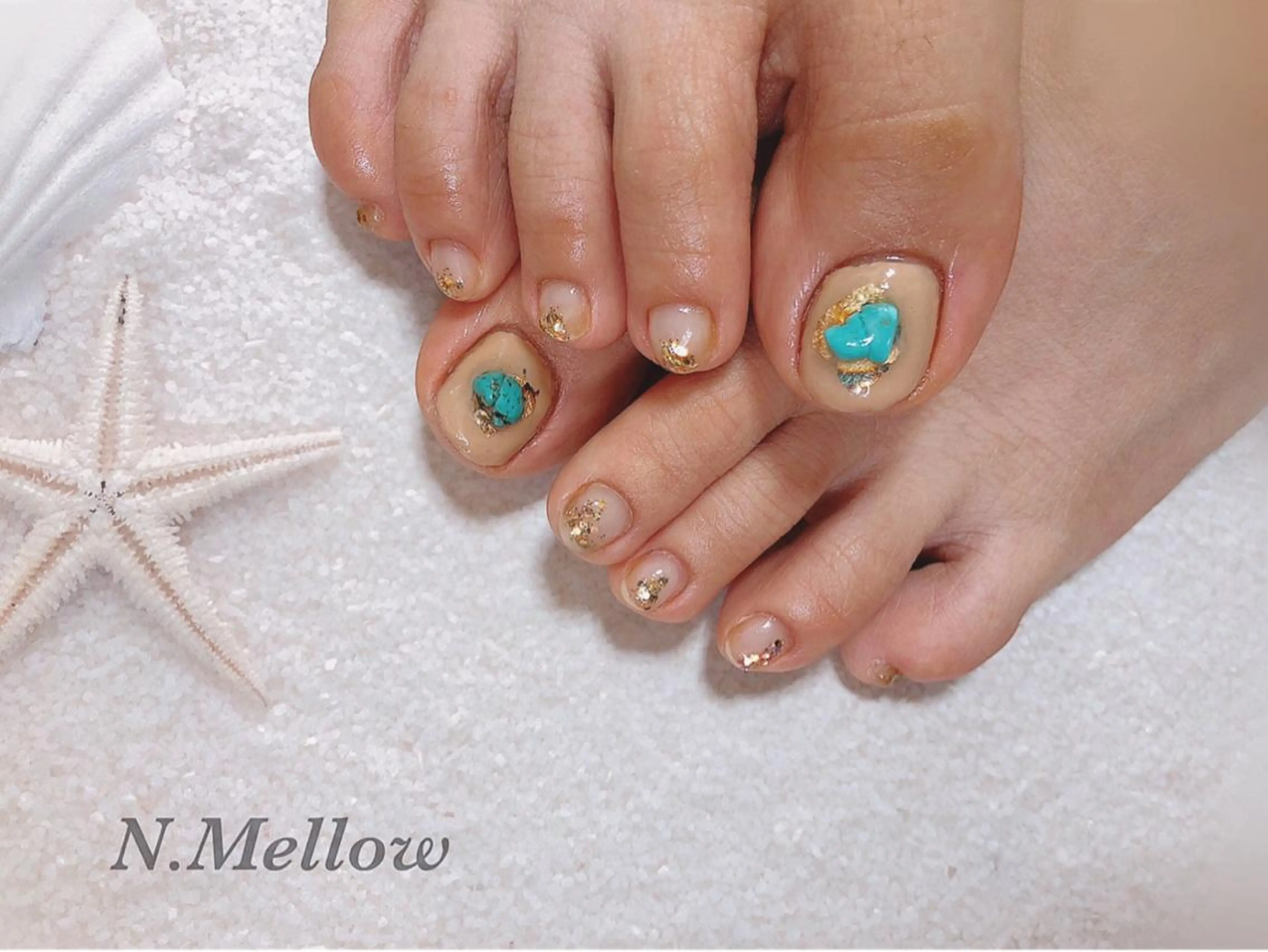 ネイル フットネイル mayu 𓃠のネイルデザイン