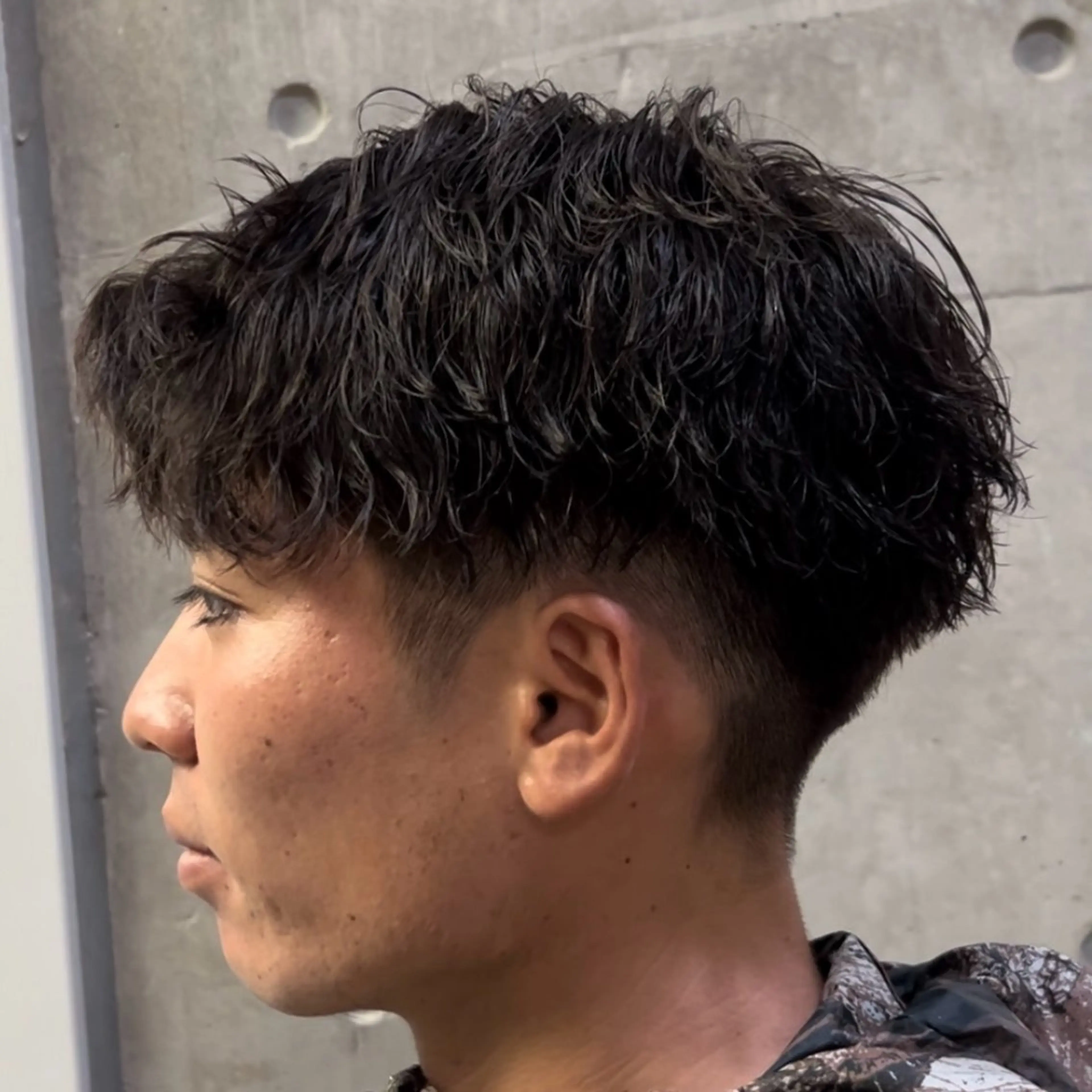 ショート パーマ メンズ 🖤Ayumi🖤 メンズ特化❤️‍🔥のヘアスタイル