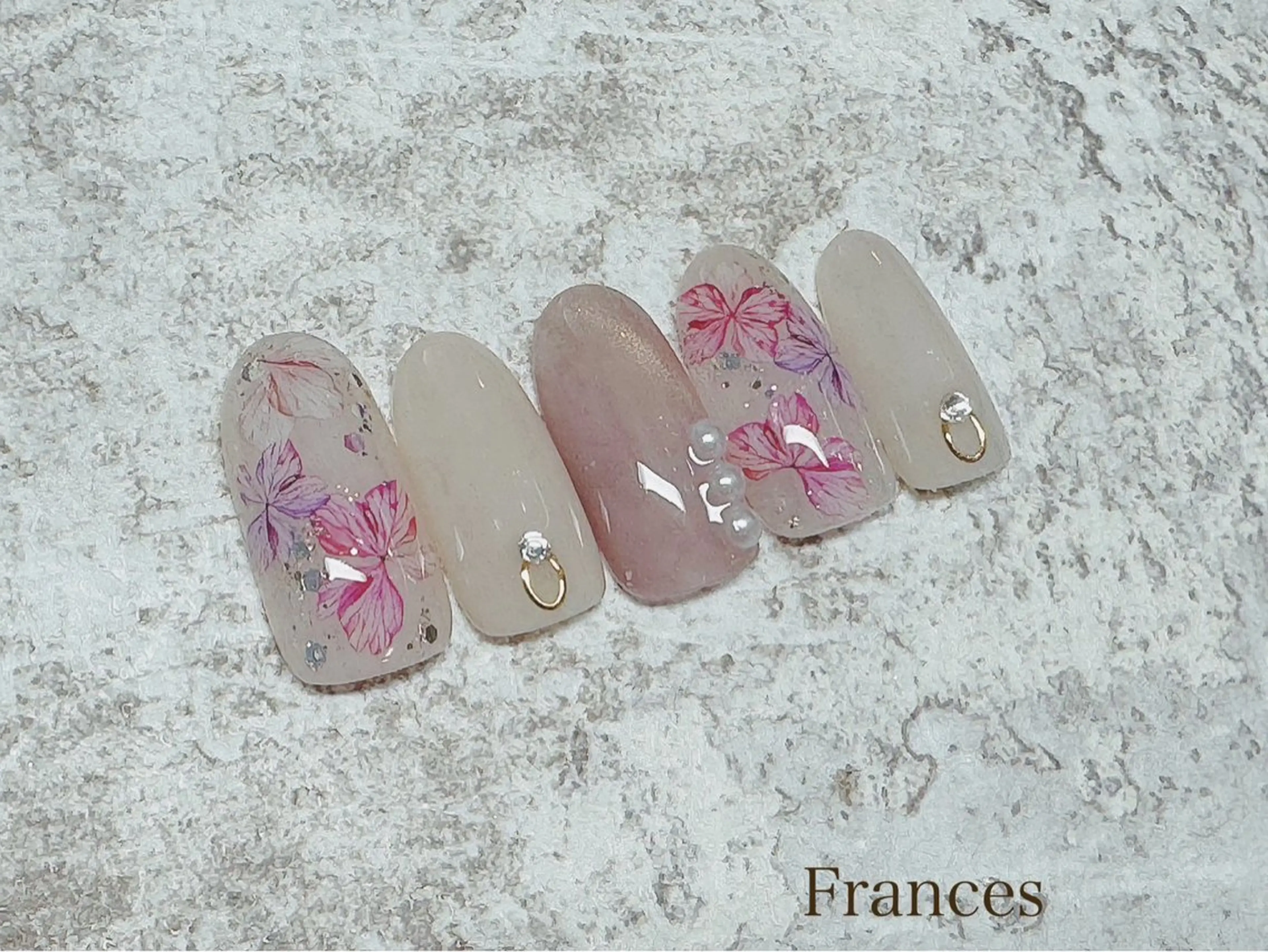 ネイル ハンドネイル Frances〜 Grace〜babaのネイルデザイン