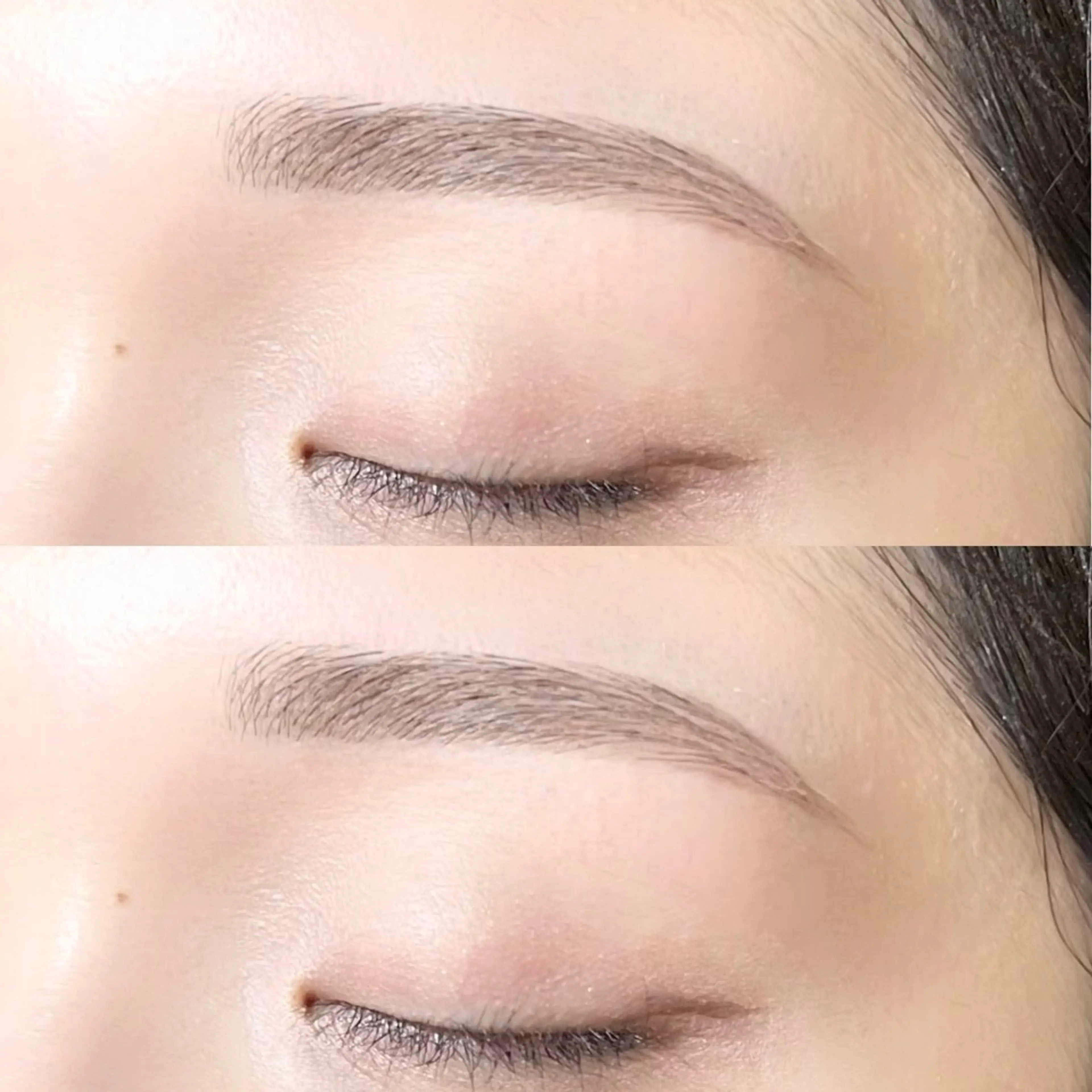 アイブロウ ワックス脱毛 眉カット その他(アイブロウ) 束感まつげ/透明感眉 🎀 haru 🤍のマツエク・マツパデザイン