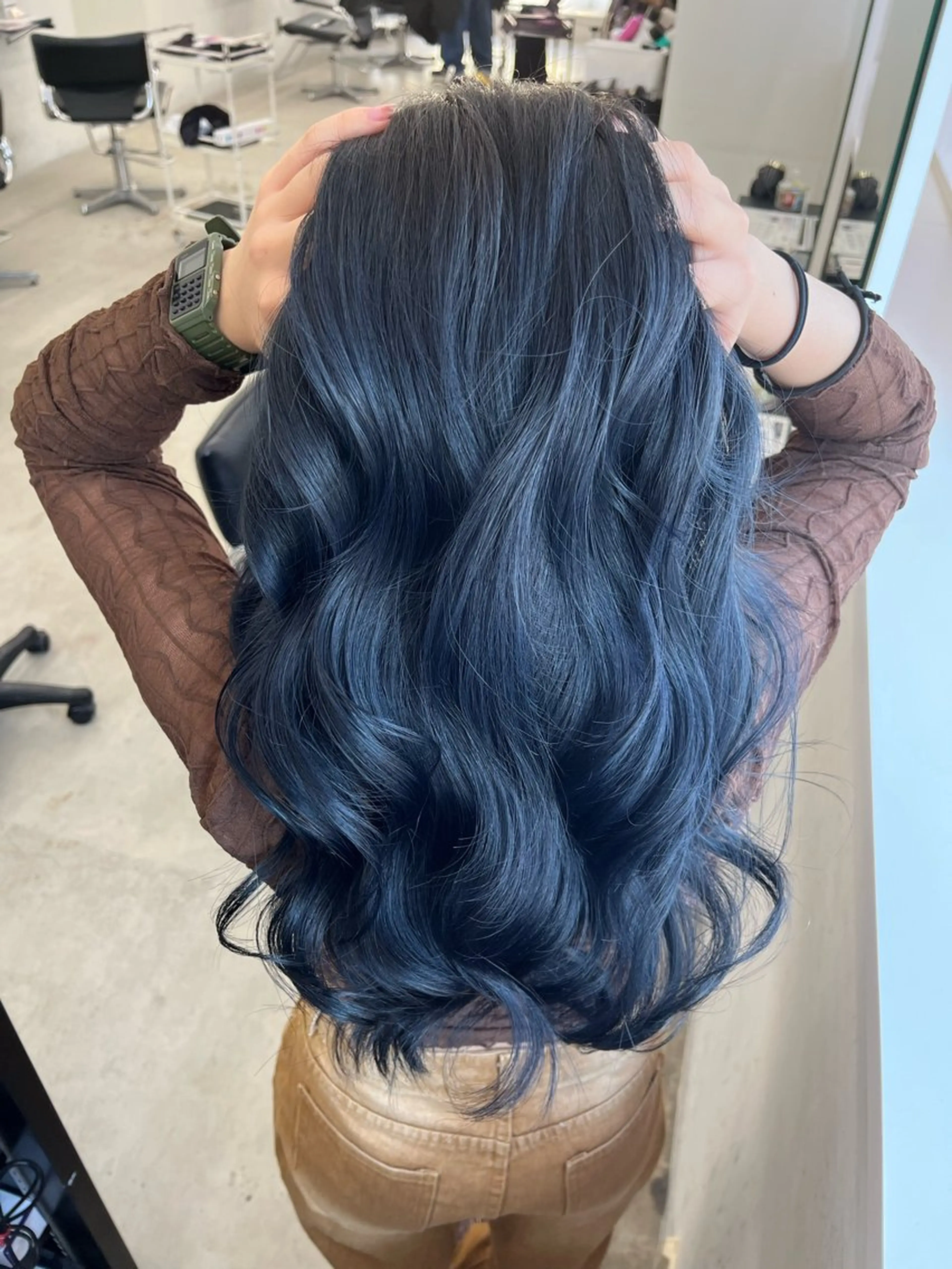 ロング GLAM HAIR所属・守山区/カット モデル募集/後藤愛空のヘアスタイル