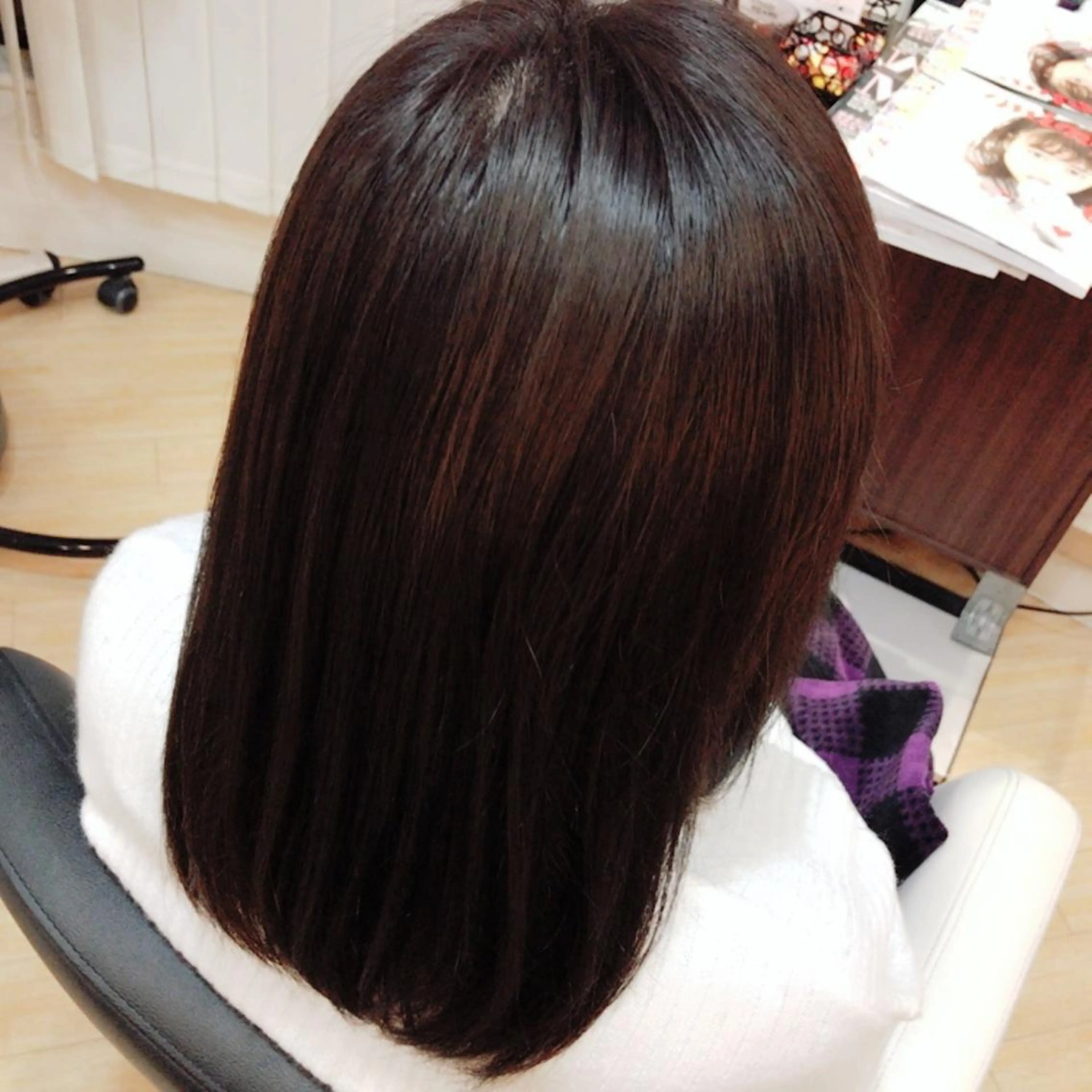 カラー Yamamoto． Mのヘアスタイル