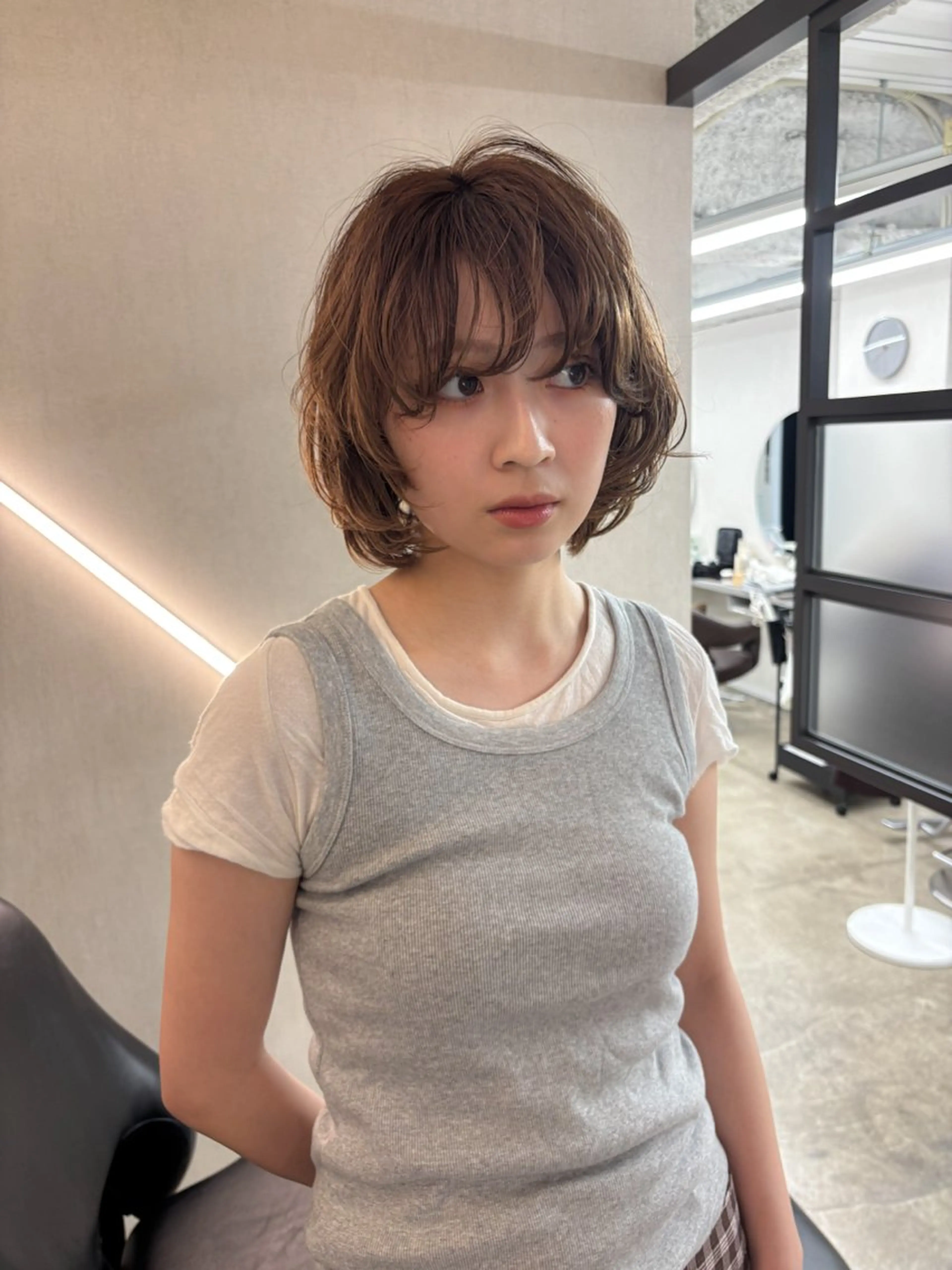 ショート カット トリートメント Kiji kannaのヘアスタイル