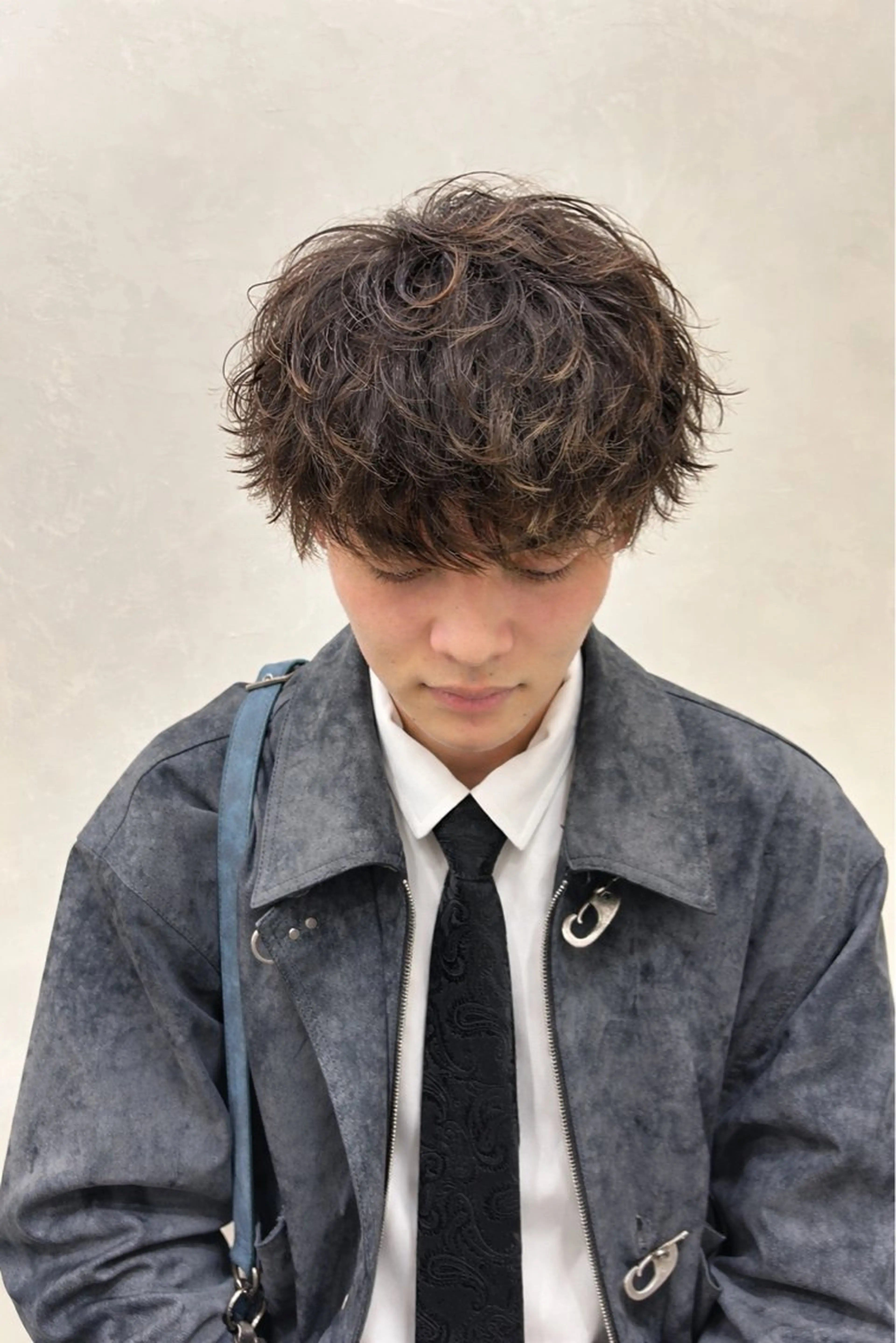 パーマ メンズ メンズパーマ カット パーマ 【メンズパーマ特化】 リュウのヘアスタイル