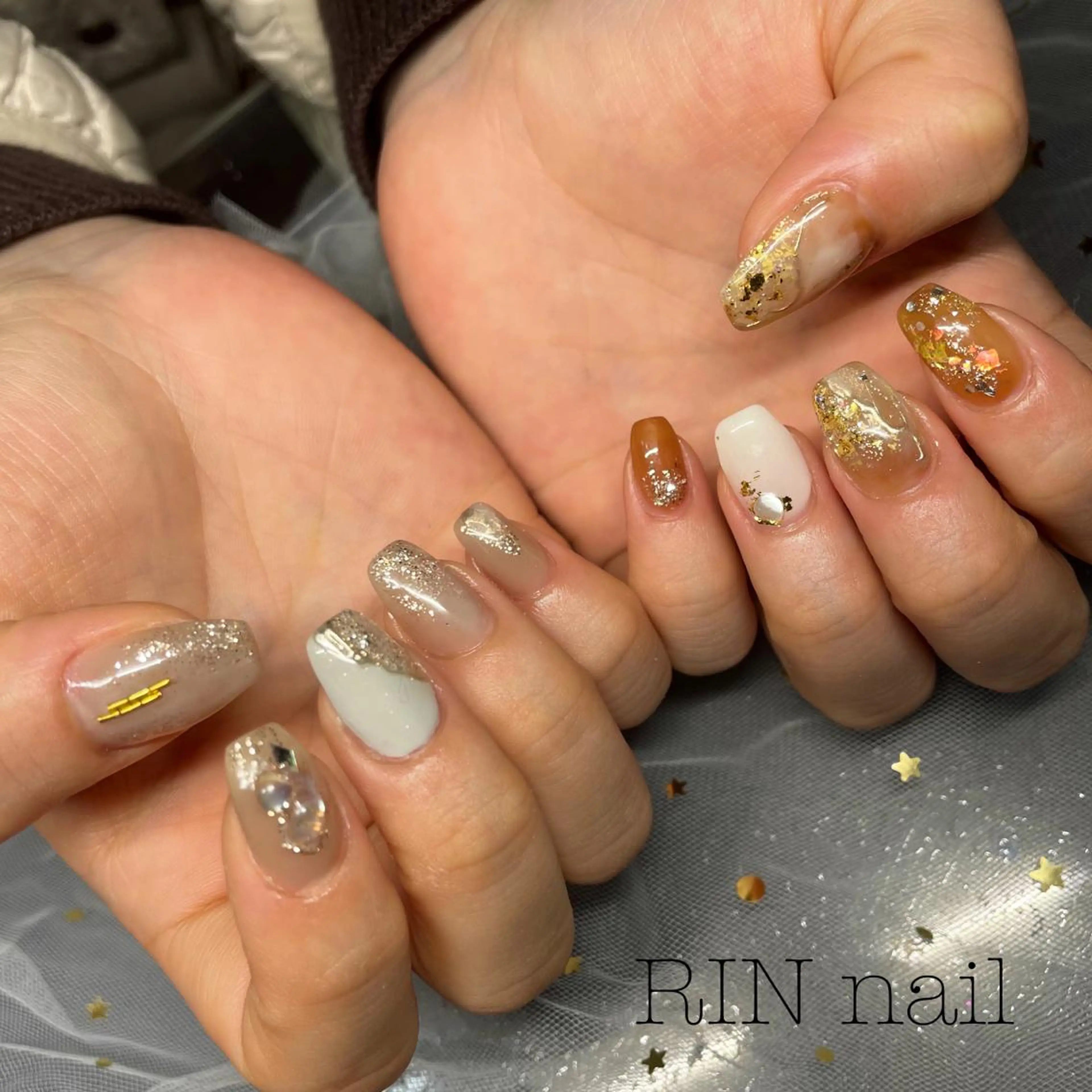 ネイル ハンドネイル ハンドケア RIN HOMEnailのネイルデザイン