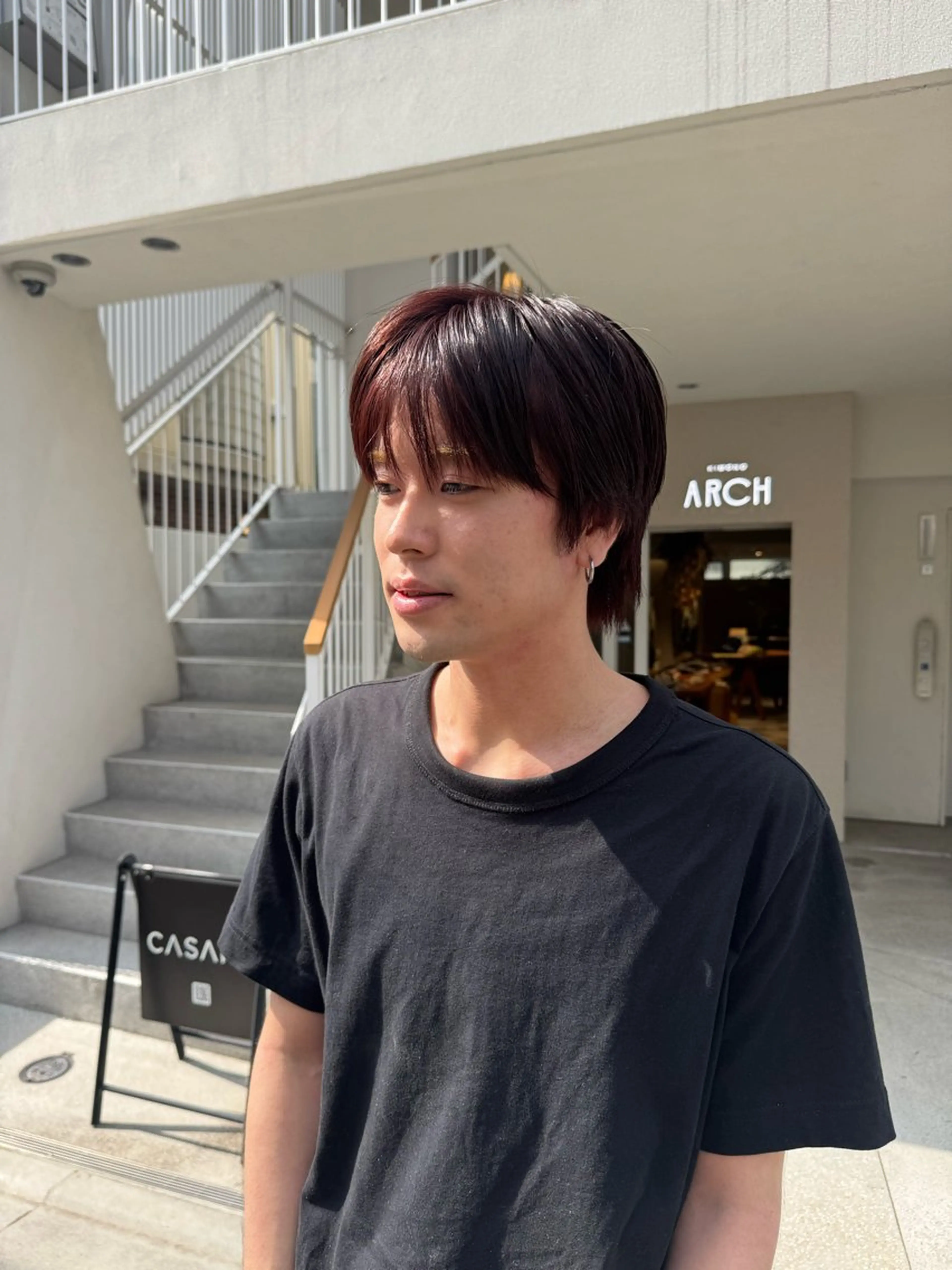 カラー メンズ ヘアカラー ジャンクロードビギン 下北沢店所属・ルナ/モデル募集🎀 /バレイヤージュのヘアスタイル