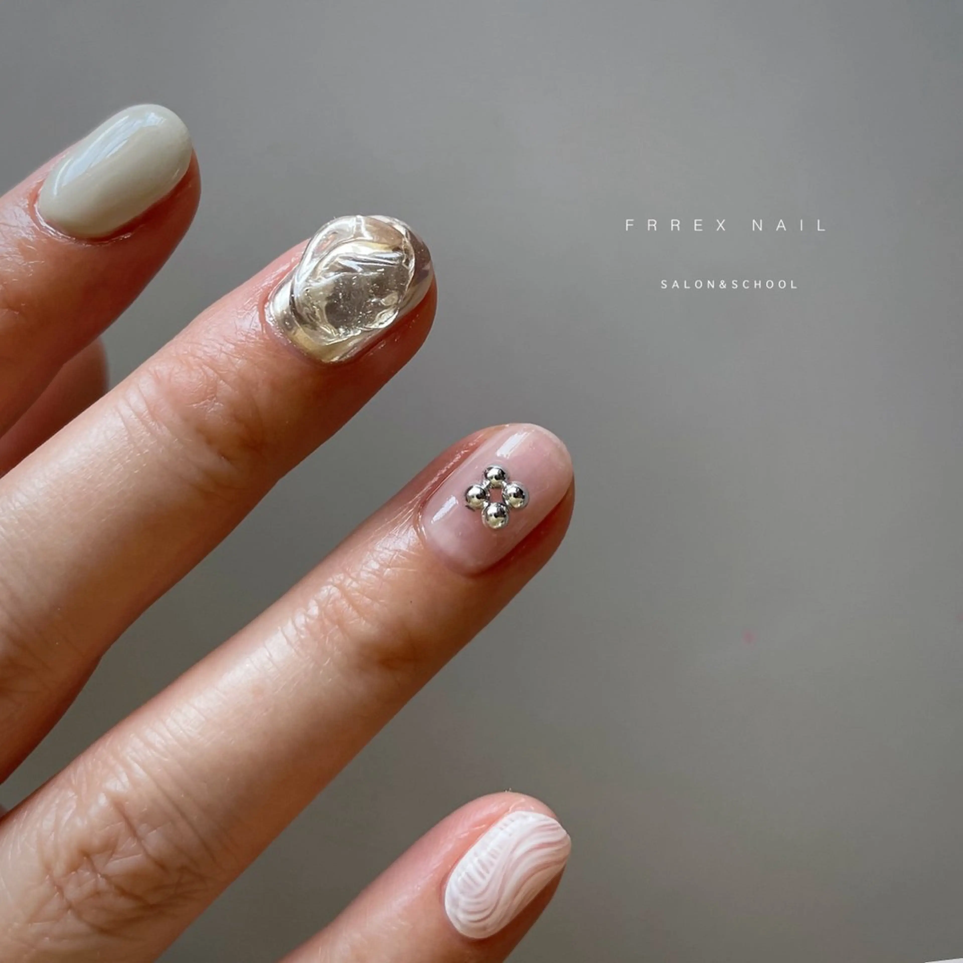 ネイル ハンドネイル ハンドケア Freex nail所属・freex nail /ニュアンス/個性派のネイルデザイン