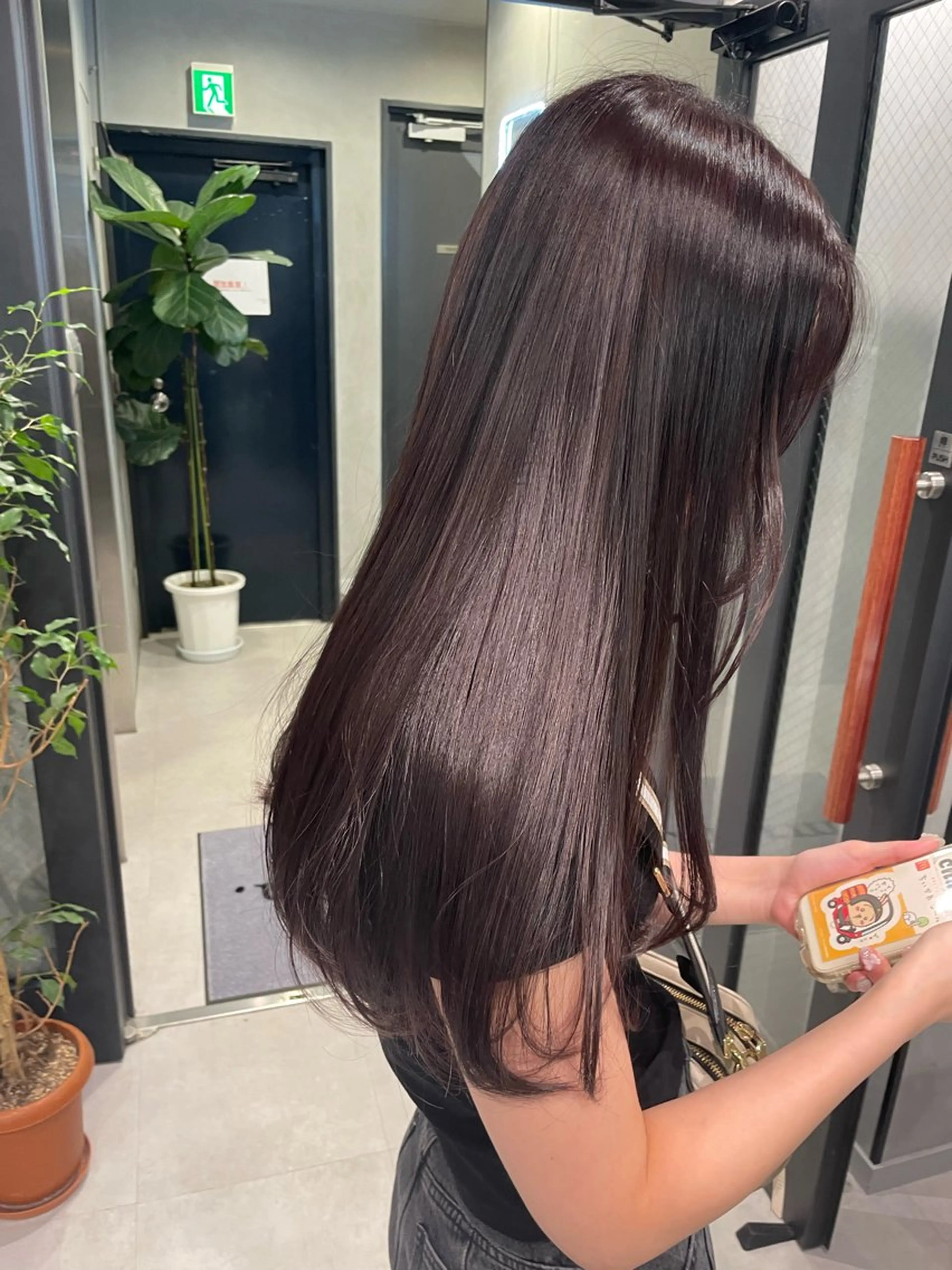 ロング トリートメント 縮毛矯正 メンズ縮毛矯正 ブリーチカラー/まやのヘアスタイル