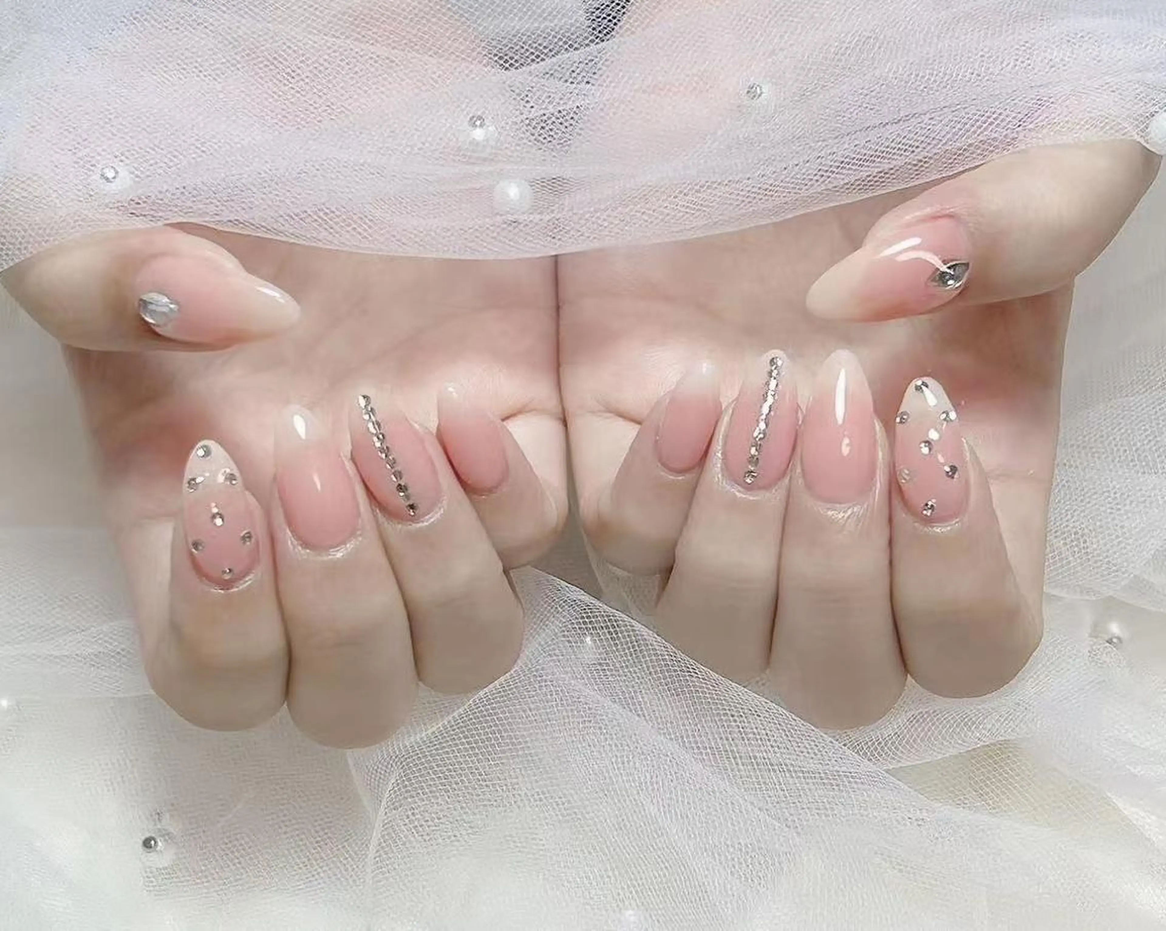 ネイル ハンドネイル ハンドケア 🎀長さだし船橋🎀 ネイルサロンのネイルデザイン