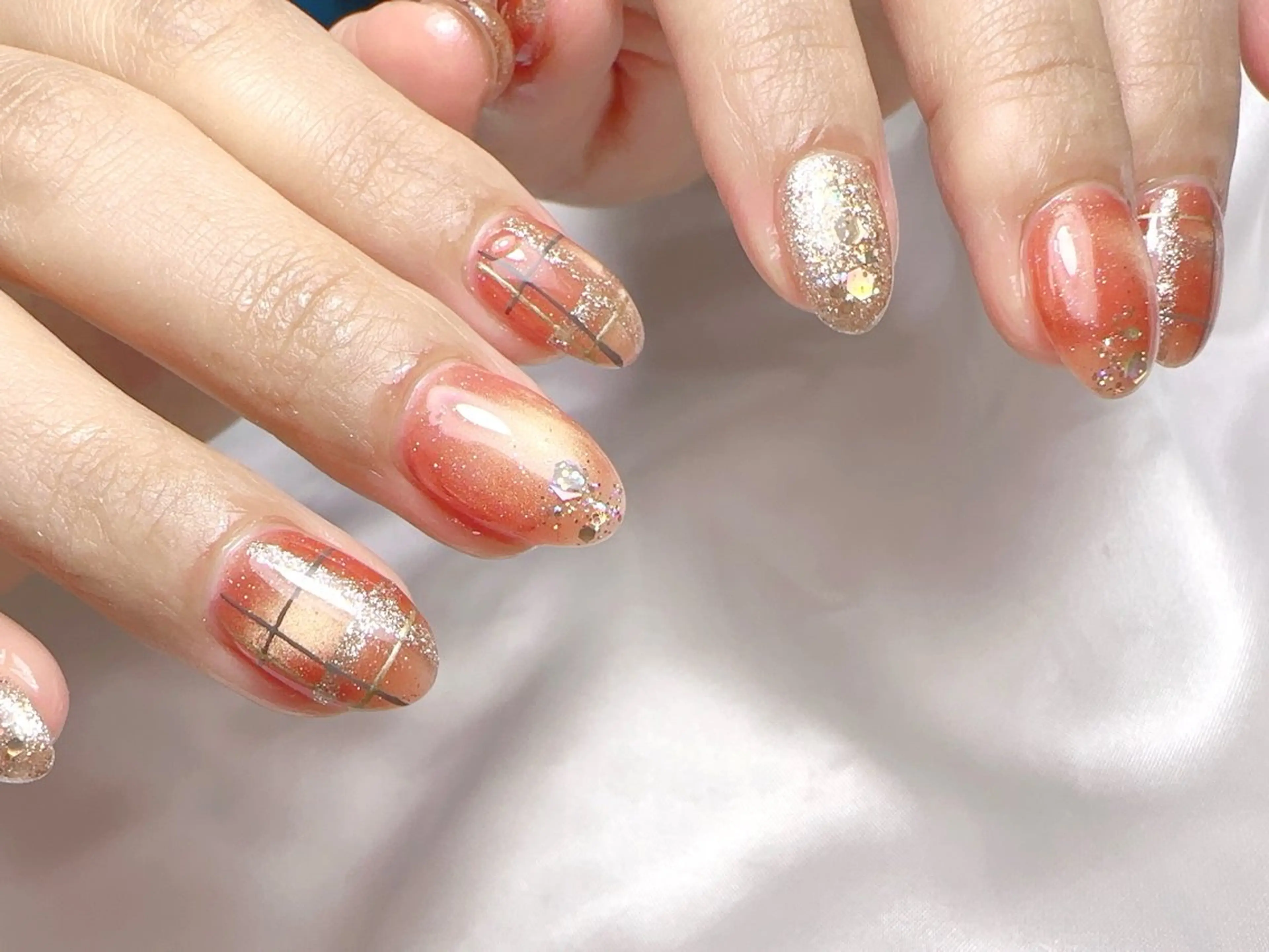 ネイル ハンドネイル Cherie PINKのネイルデザイン