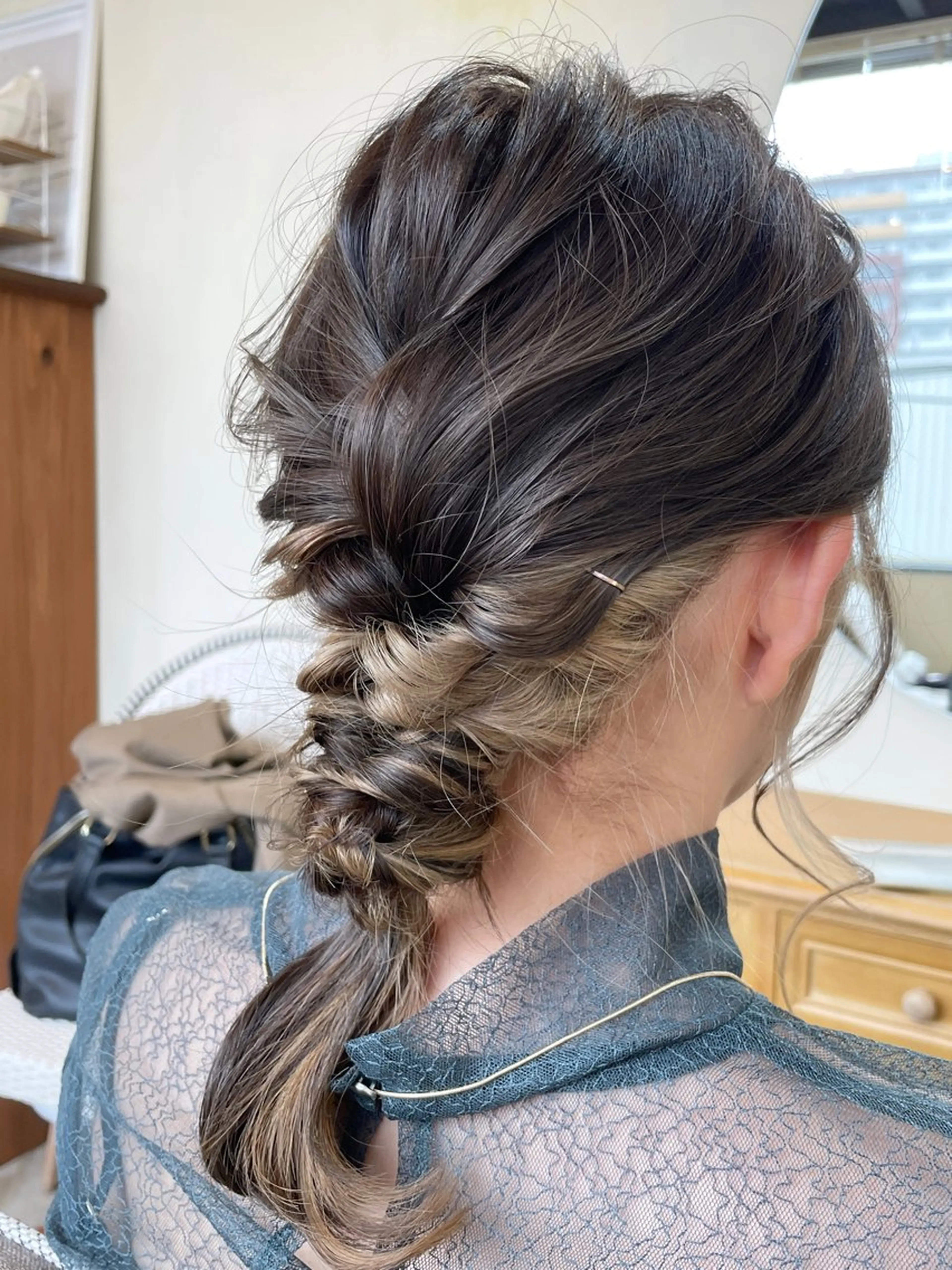 🍋透け感カラー🍃 オリーブ🍐Kahoのヘアスタイル