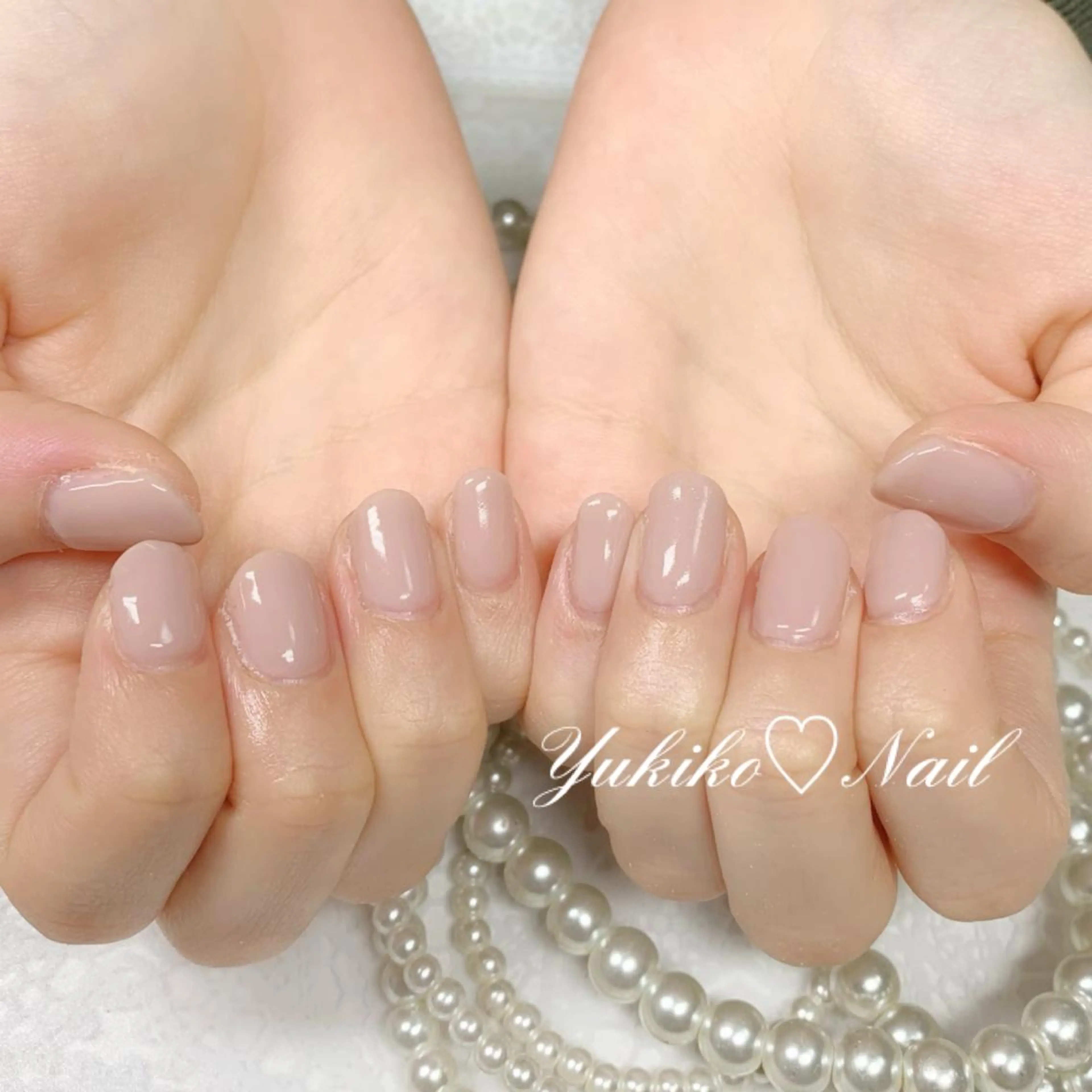 ネイル ワンカラーネイル ハンドネイル ユキコ ネイルのネイルデザイン