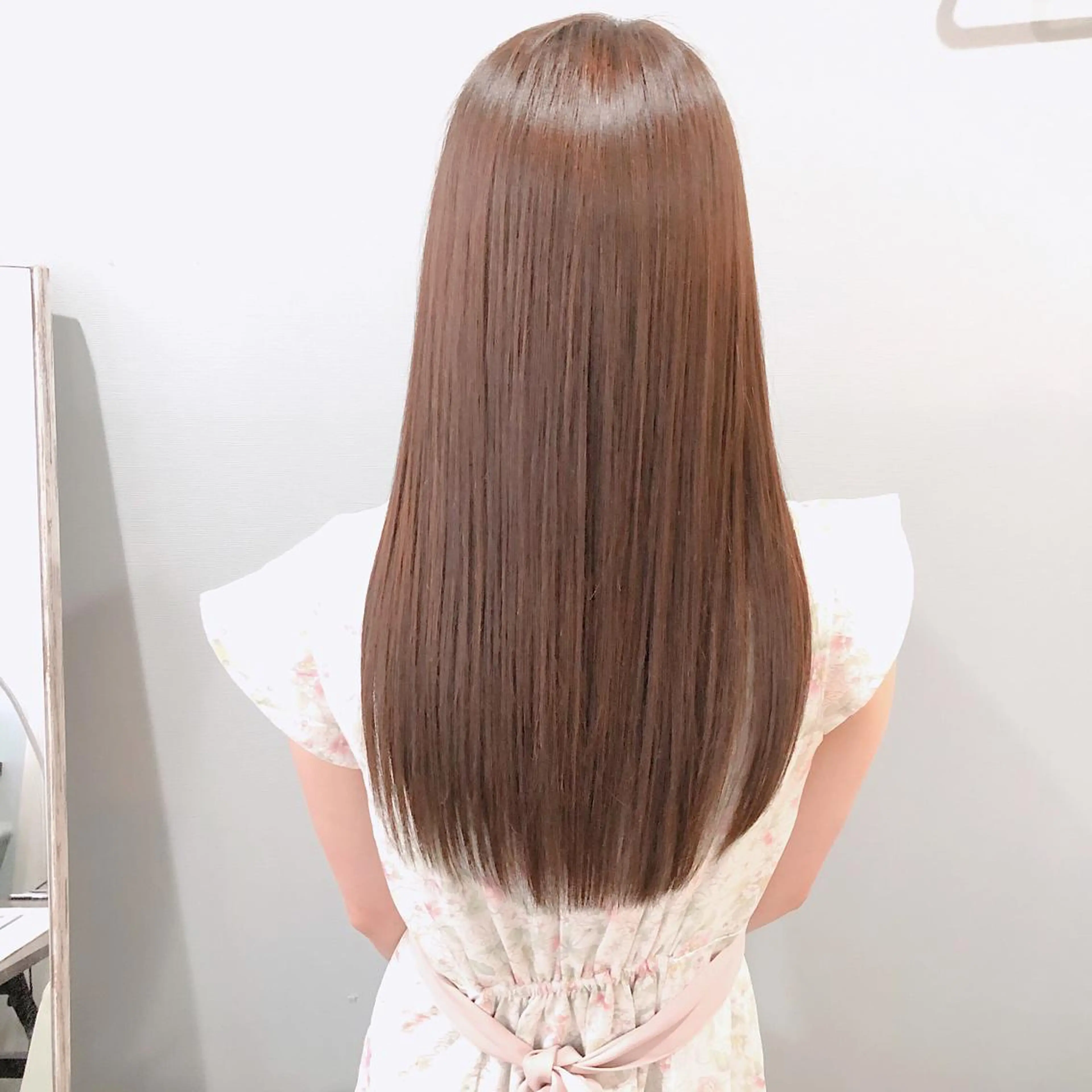 ロング ボブ 髪質改善 トリートメント 酸熱トリートメント 美髪専門サロン kazuのヘアスタイル