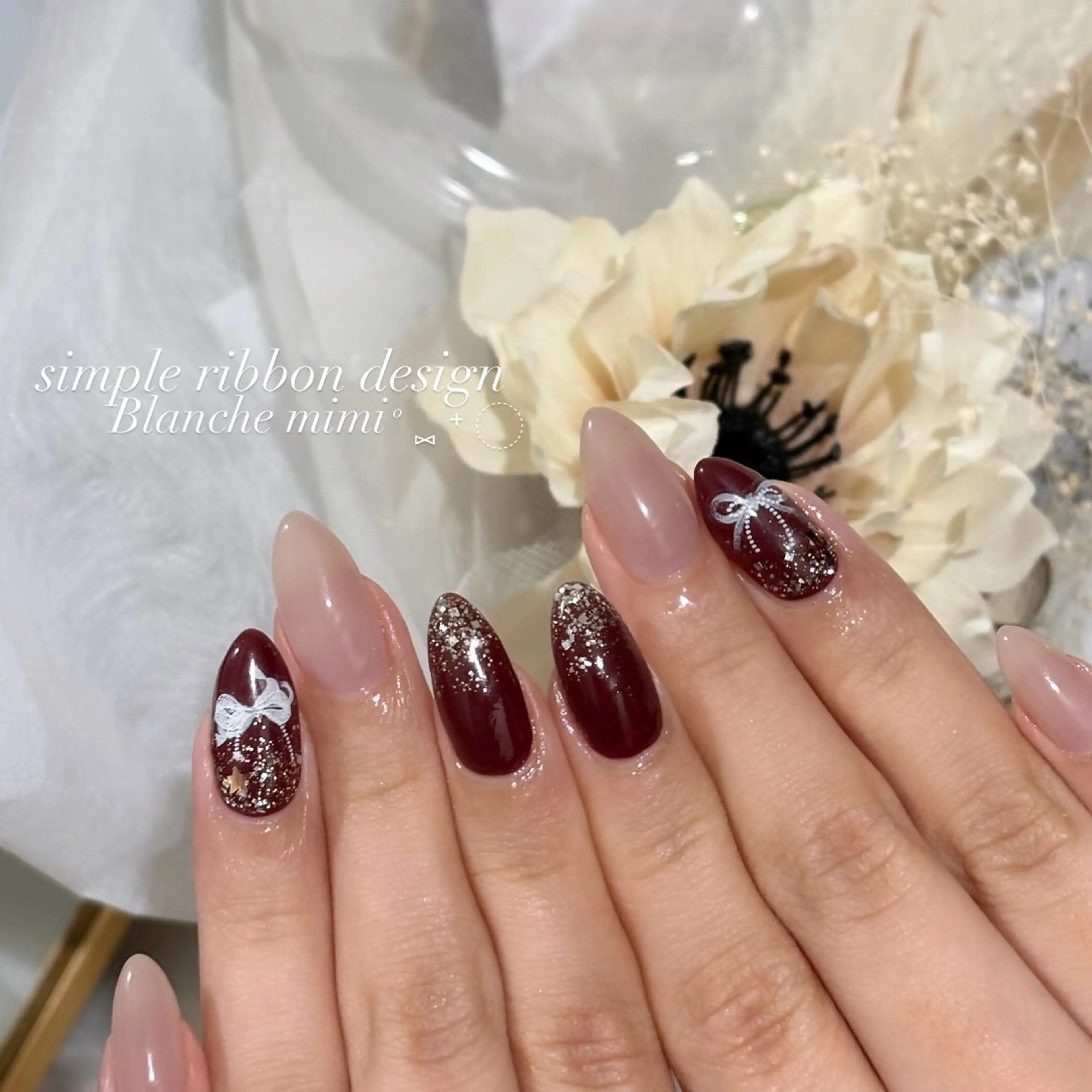 ネイル ハンドネイル Blanche mimi.u_aのネイルデザイン