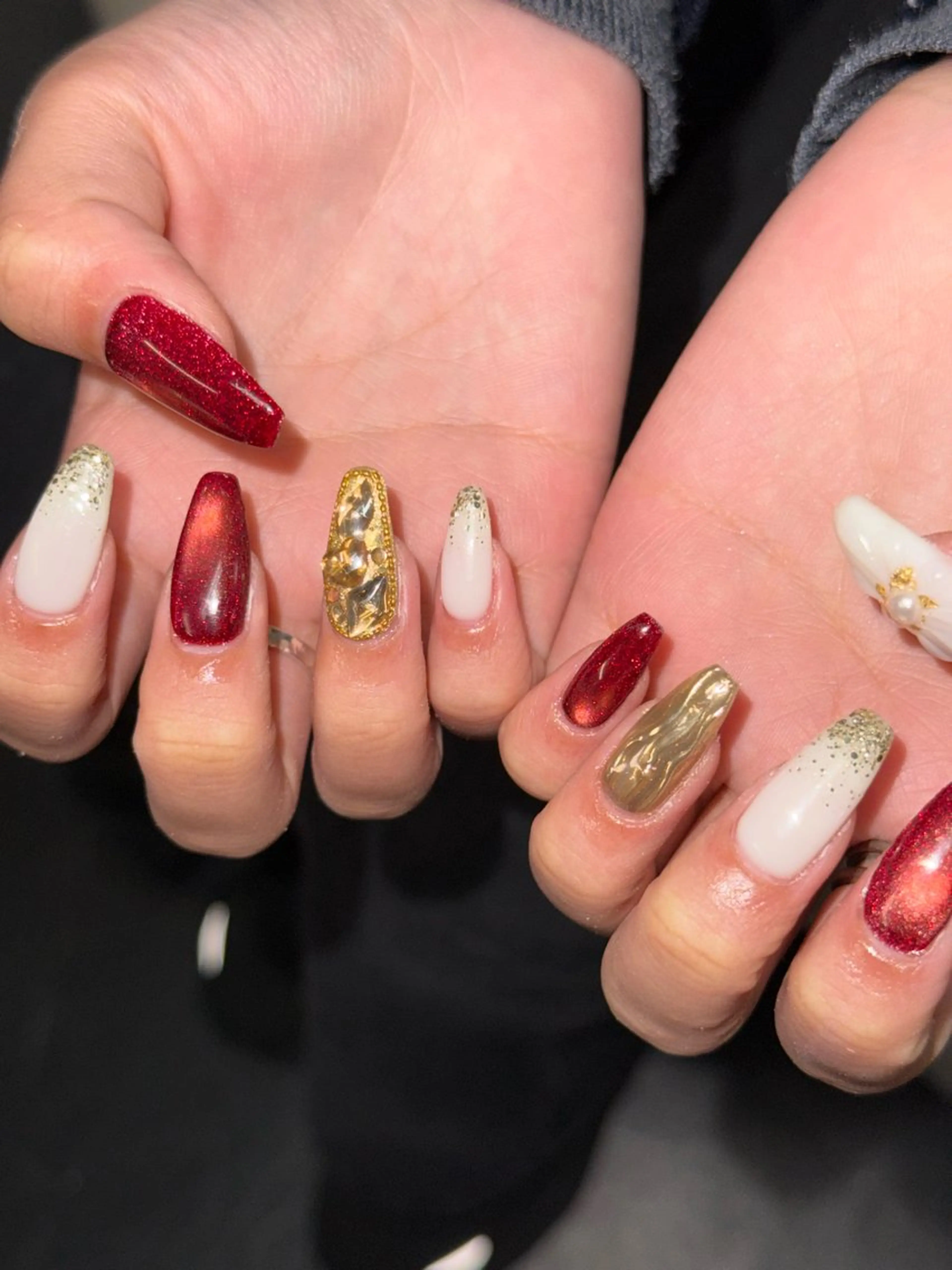 ネイル ハンドネイル hazuki ☽ 4月予約受付中✨のネイルデザイン