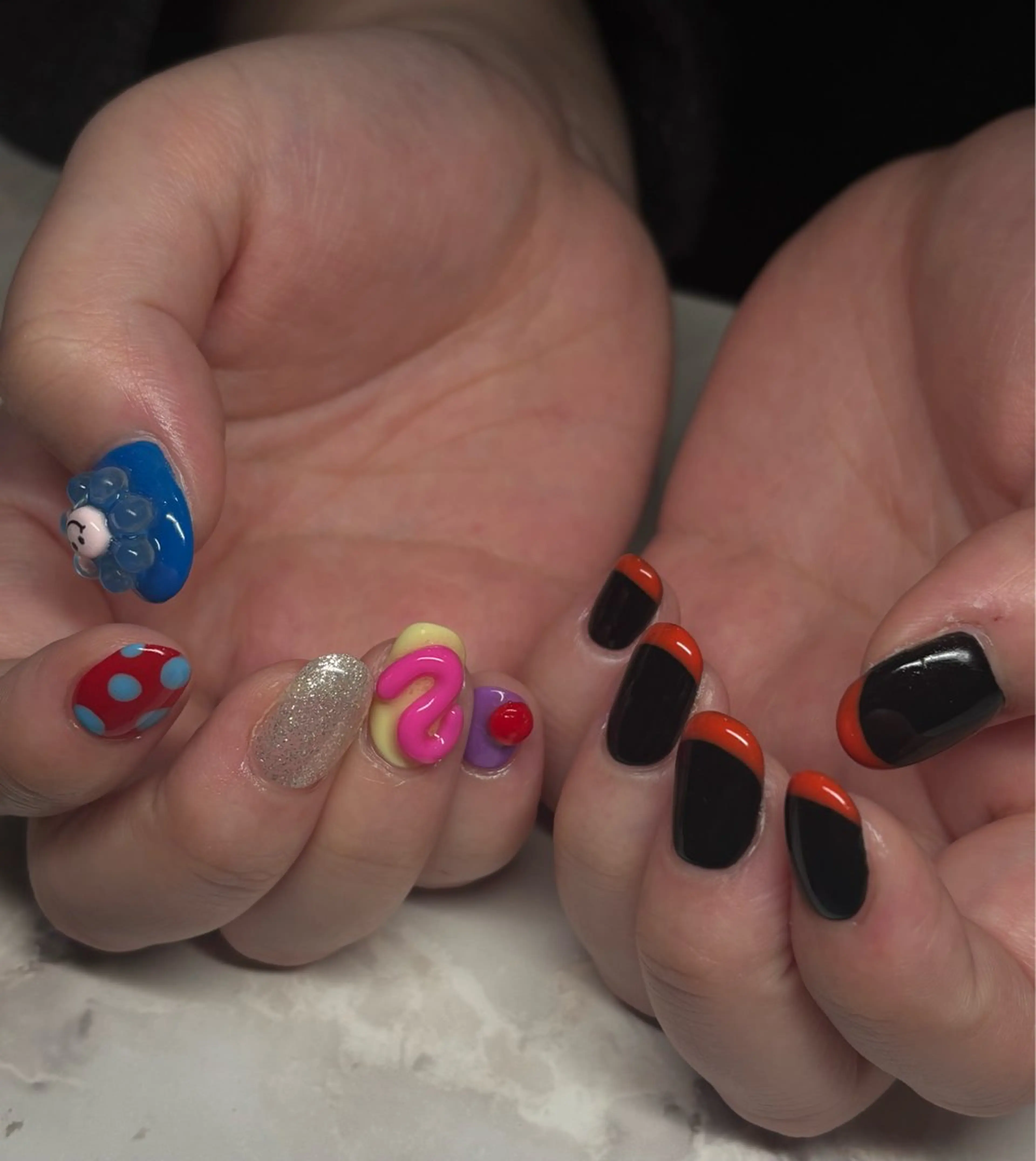 ネイル ハンドネイル 🌸yura🌸 ／ネイル／AO府中のネイルデザイン