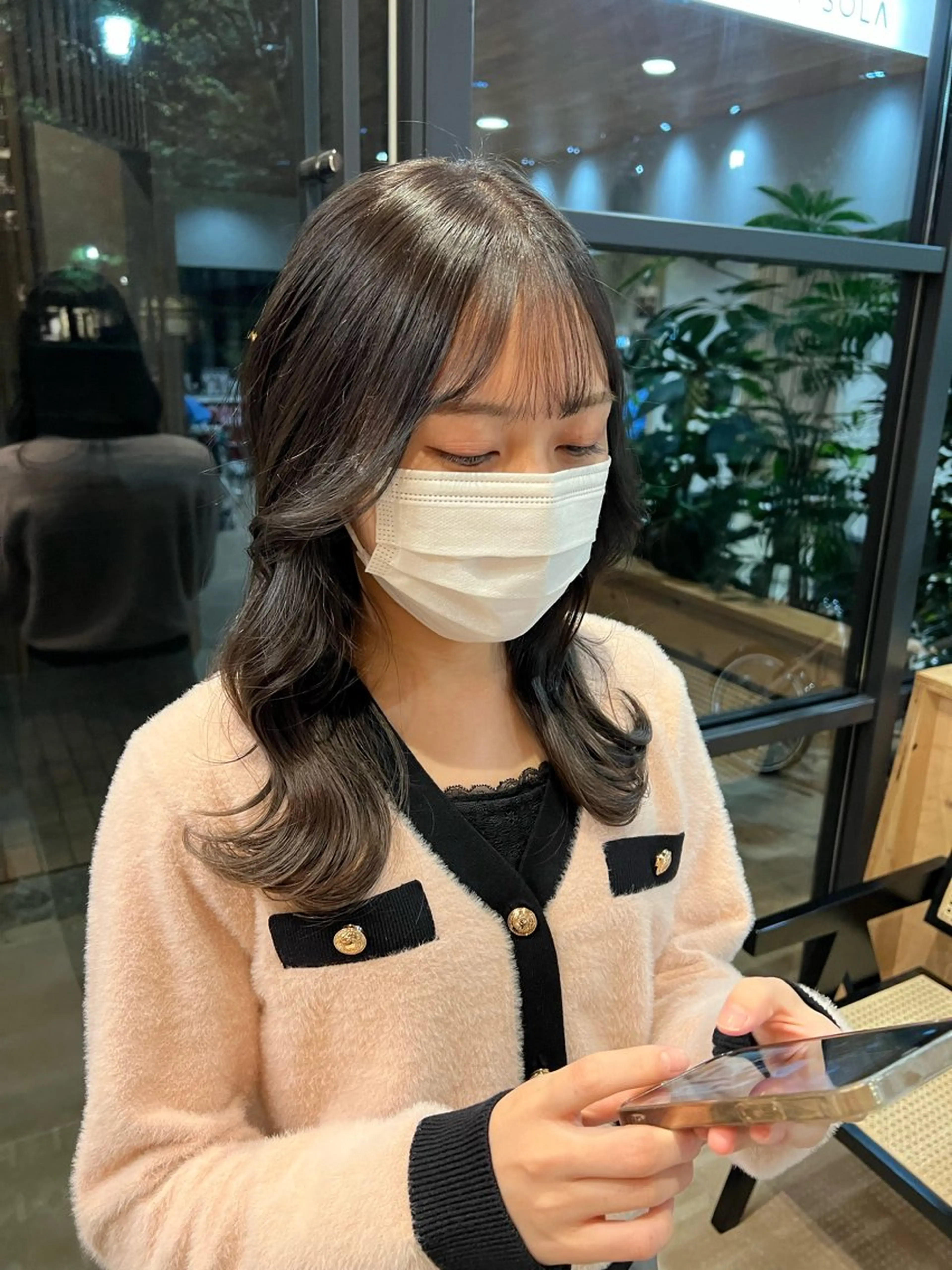 ロング 愛花/久屋大通/ 切りっぱなしボブのヘアスタイル