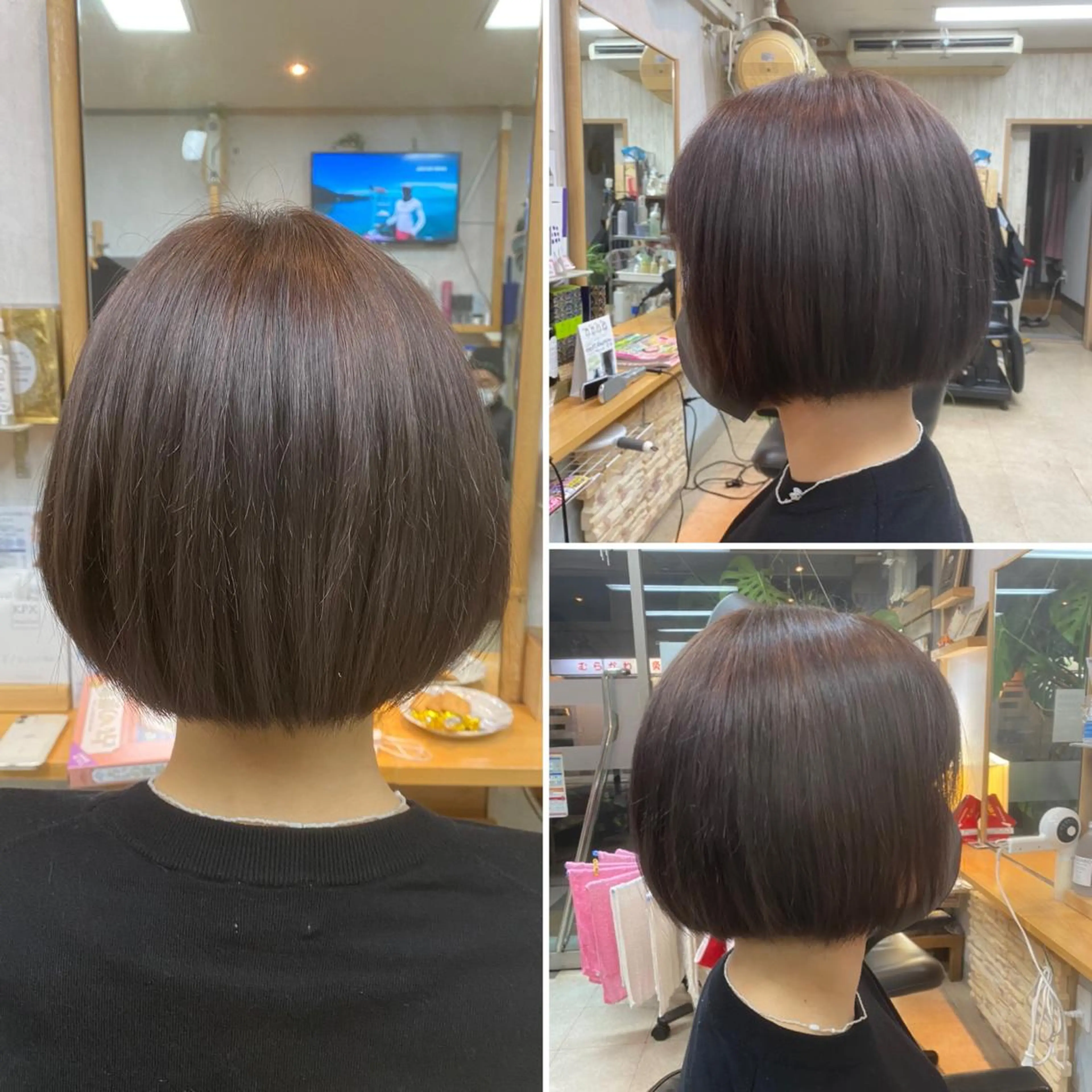 カット+ヘアカラーの写真