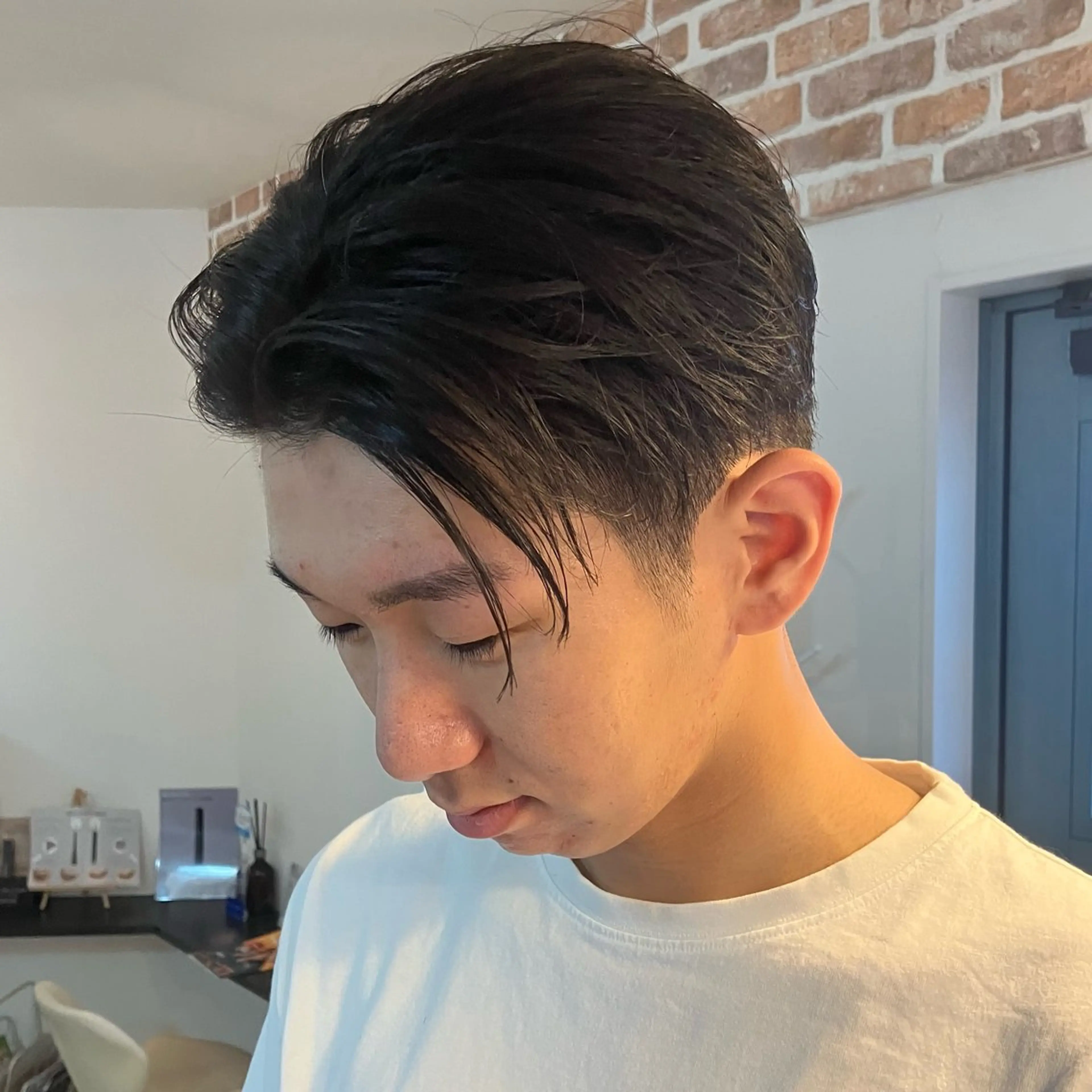 メンズ 刈り上げ カット ヘッドスパ ナチュラルヘア 🌱/久留米/あまのヘアスタイル