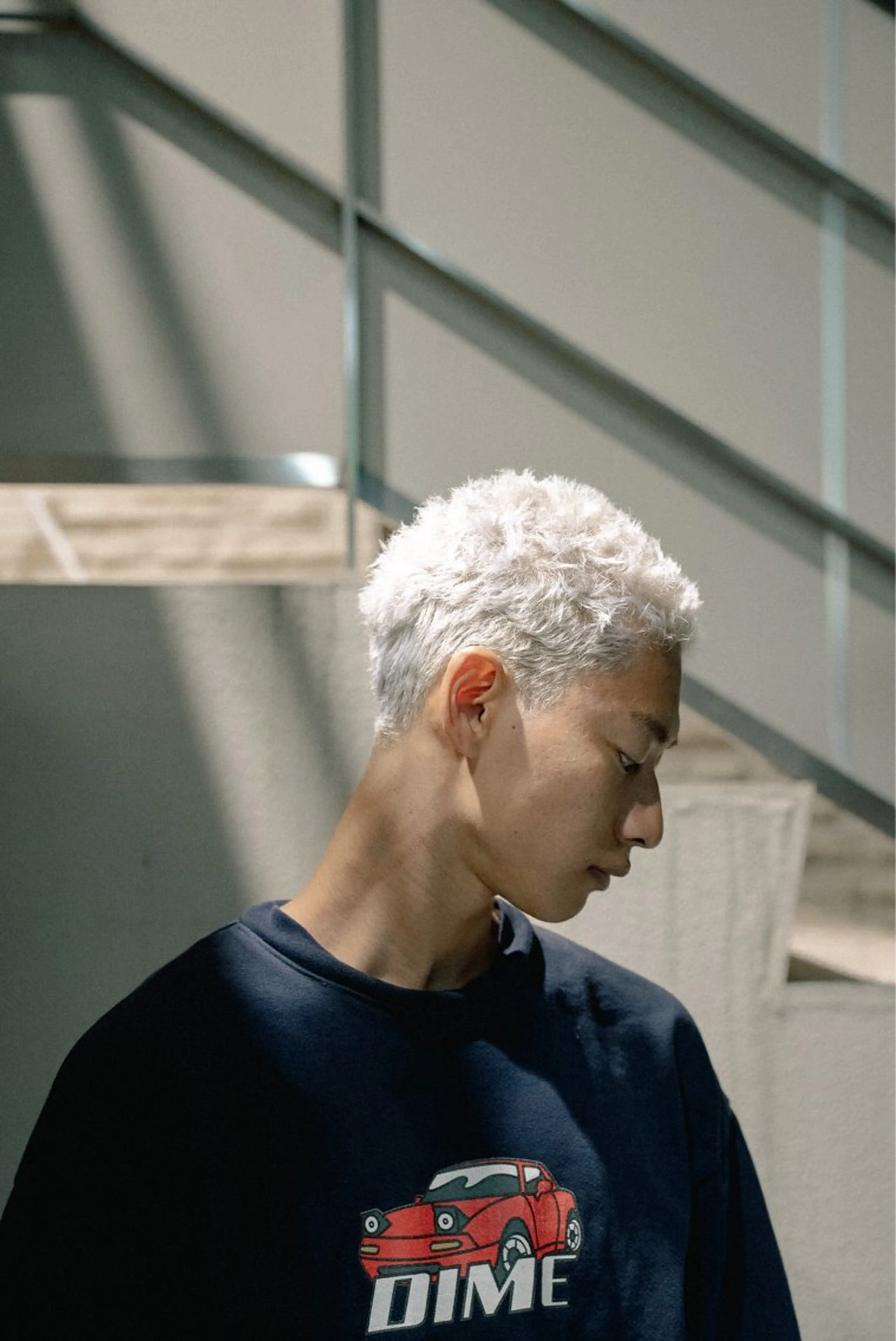 ショート カラー パーマ メンズ メンズブリーチ メンズパーマ ブリーチ ブリーチなしカラー カット ヘアカラー パーマ 🔗メンズサロン🔗 Kieのヘアスタイル