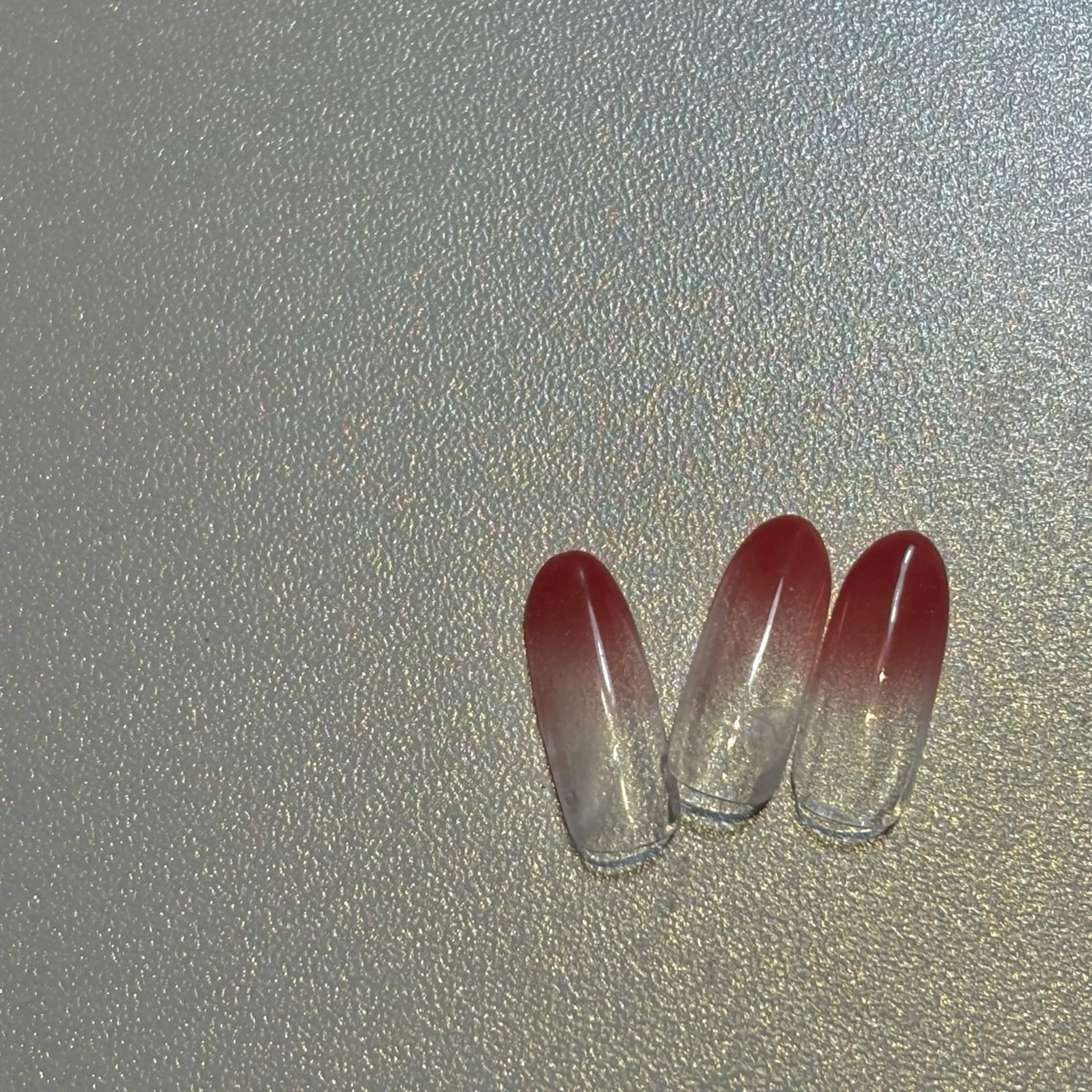 hand｜オフあり🌸カラーグラデーション《クリアベース》の写真