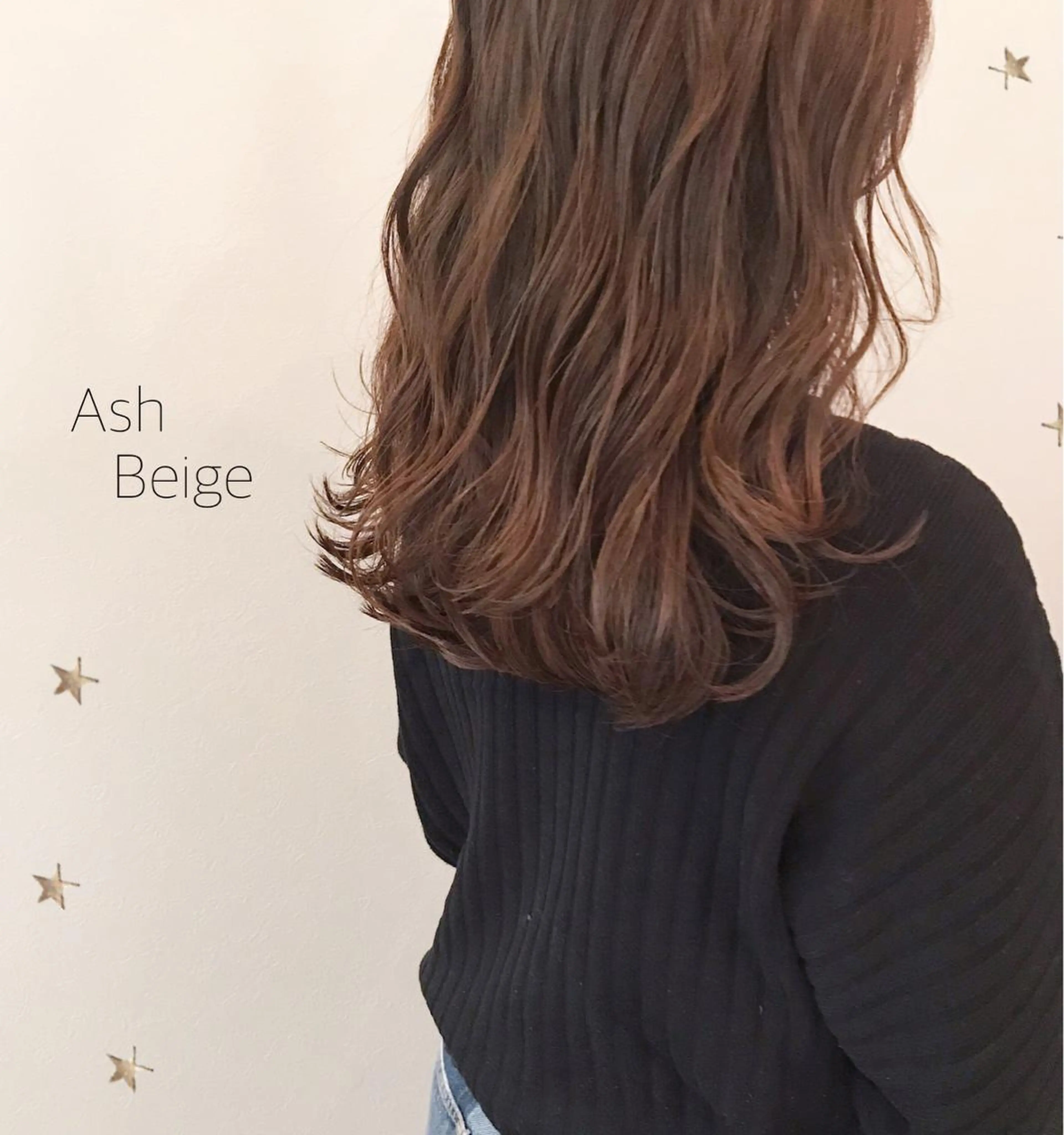 セミロング カラー 市川 千夏のヘアスタイル