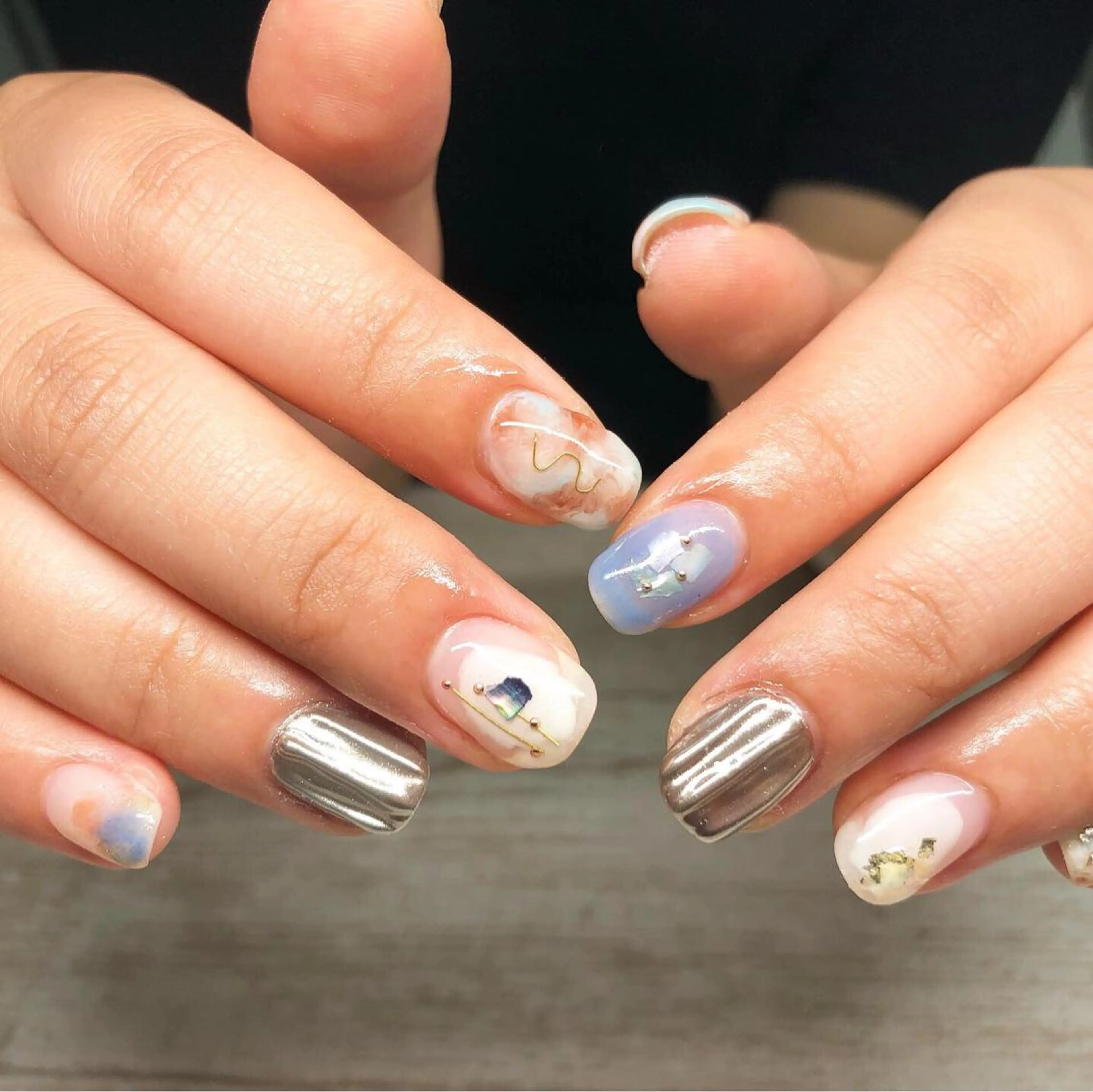 ネイル ハンドネイル Fielia momoのネイルデザイン