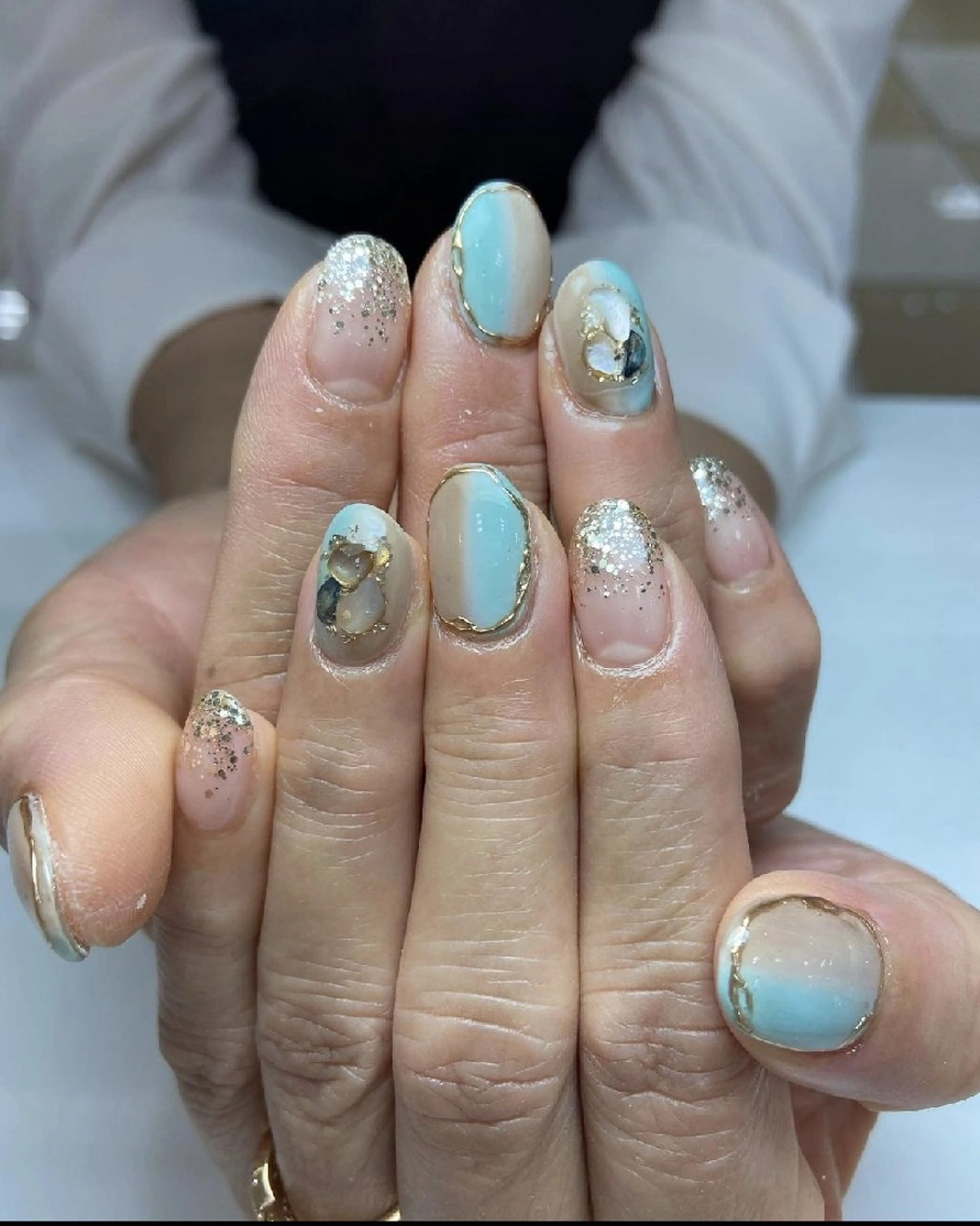 ネイル Girasole @Mikaのネイルデザイン