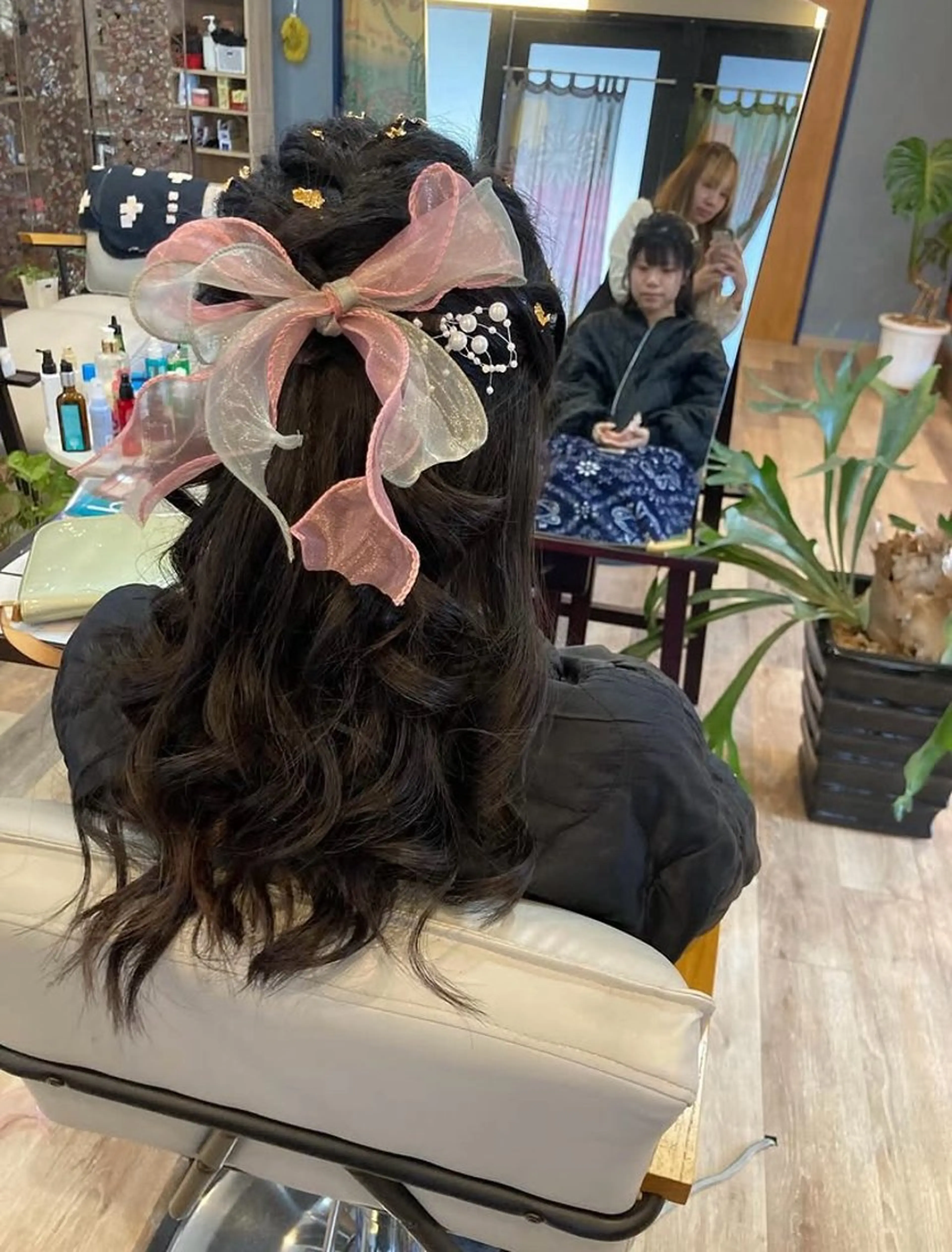 ロング ヘアセット 中野 紹江のマツエク・マツパデザイン