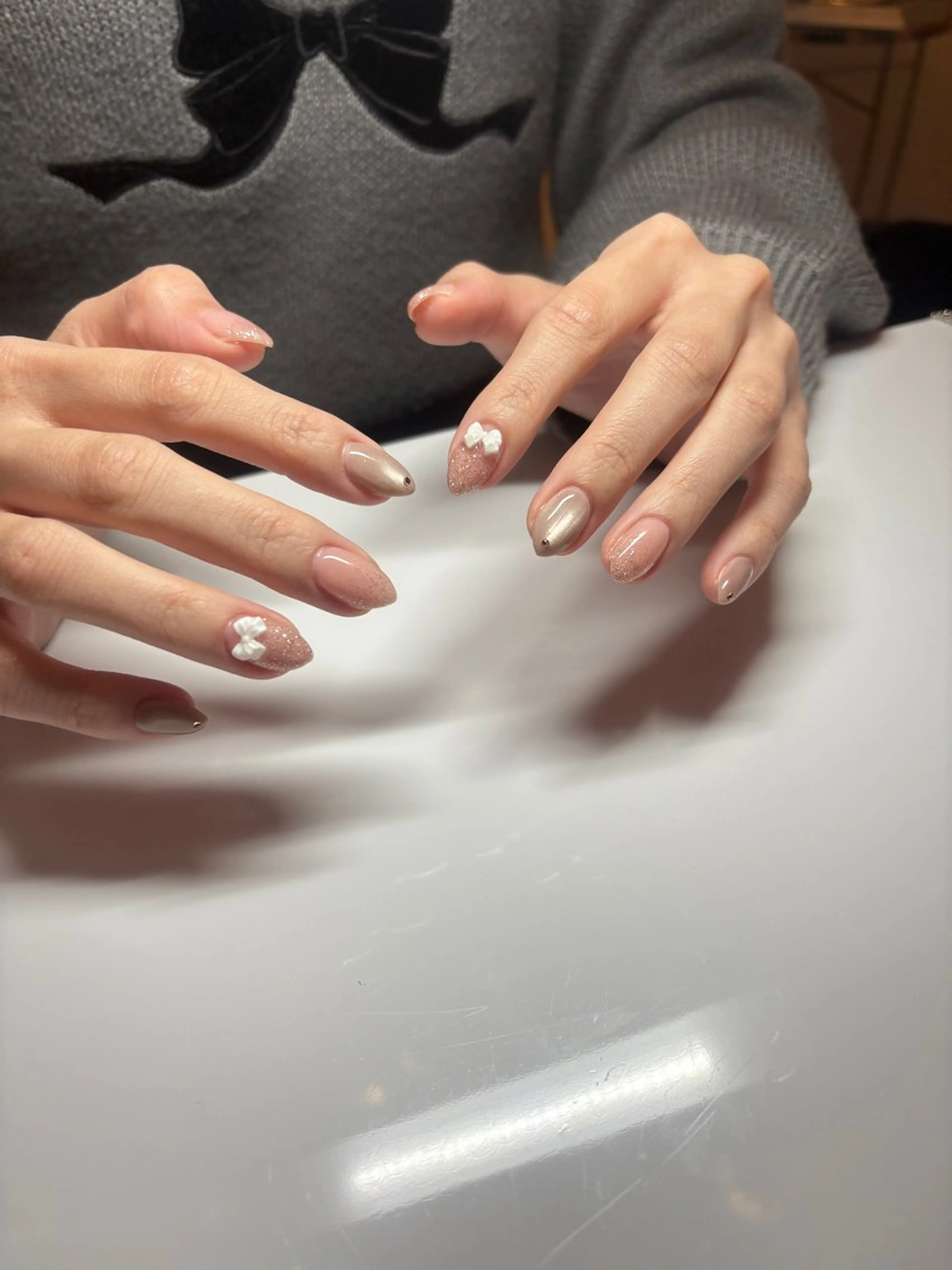 ネイル シンプルネイル ハンドネイル 柿元 美伶のネイルデザイン