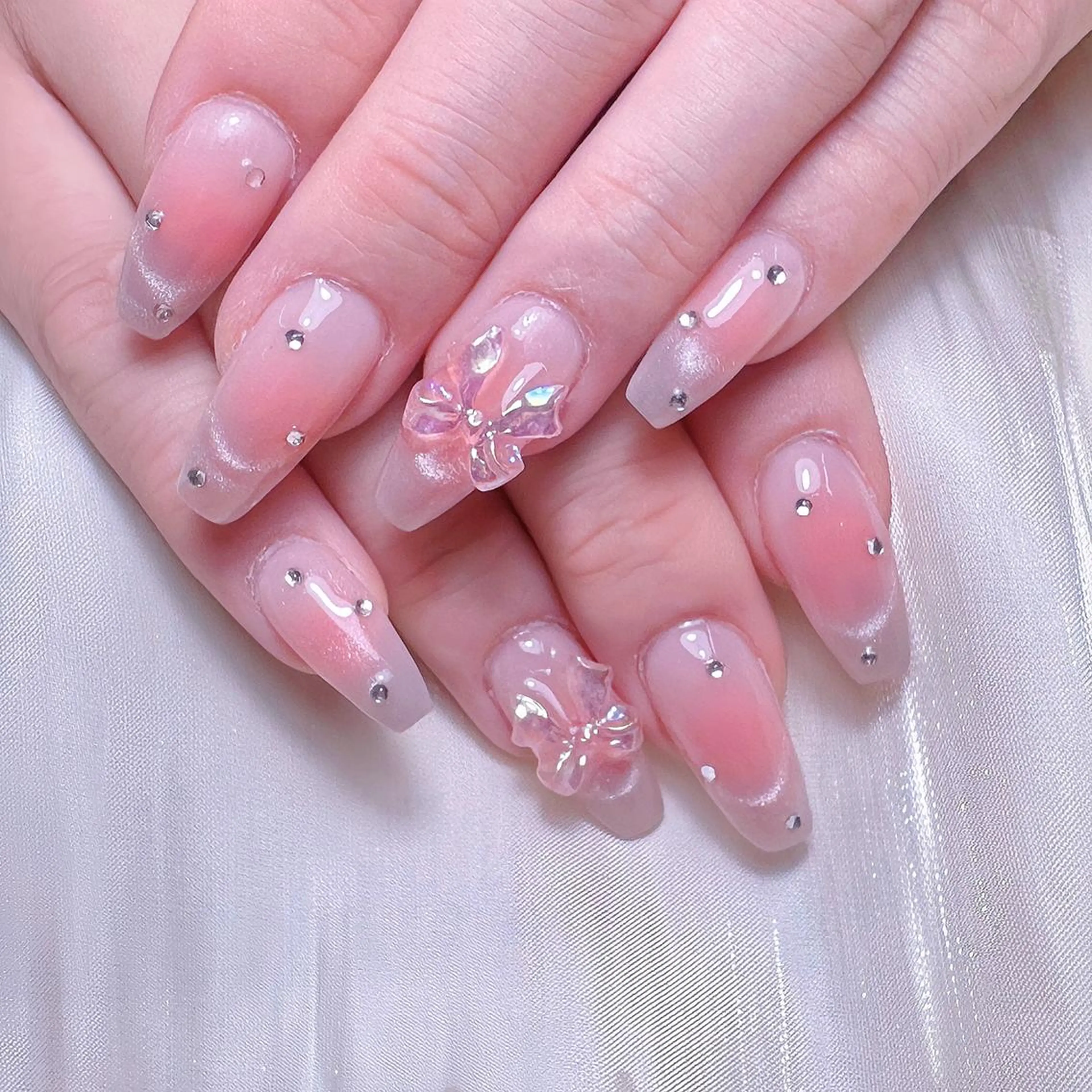 ネイル 🦋チップ長さだし 専門店🦋のネイルデザイン