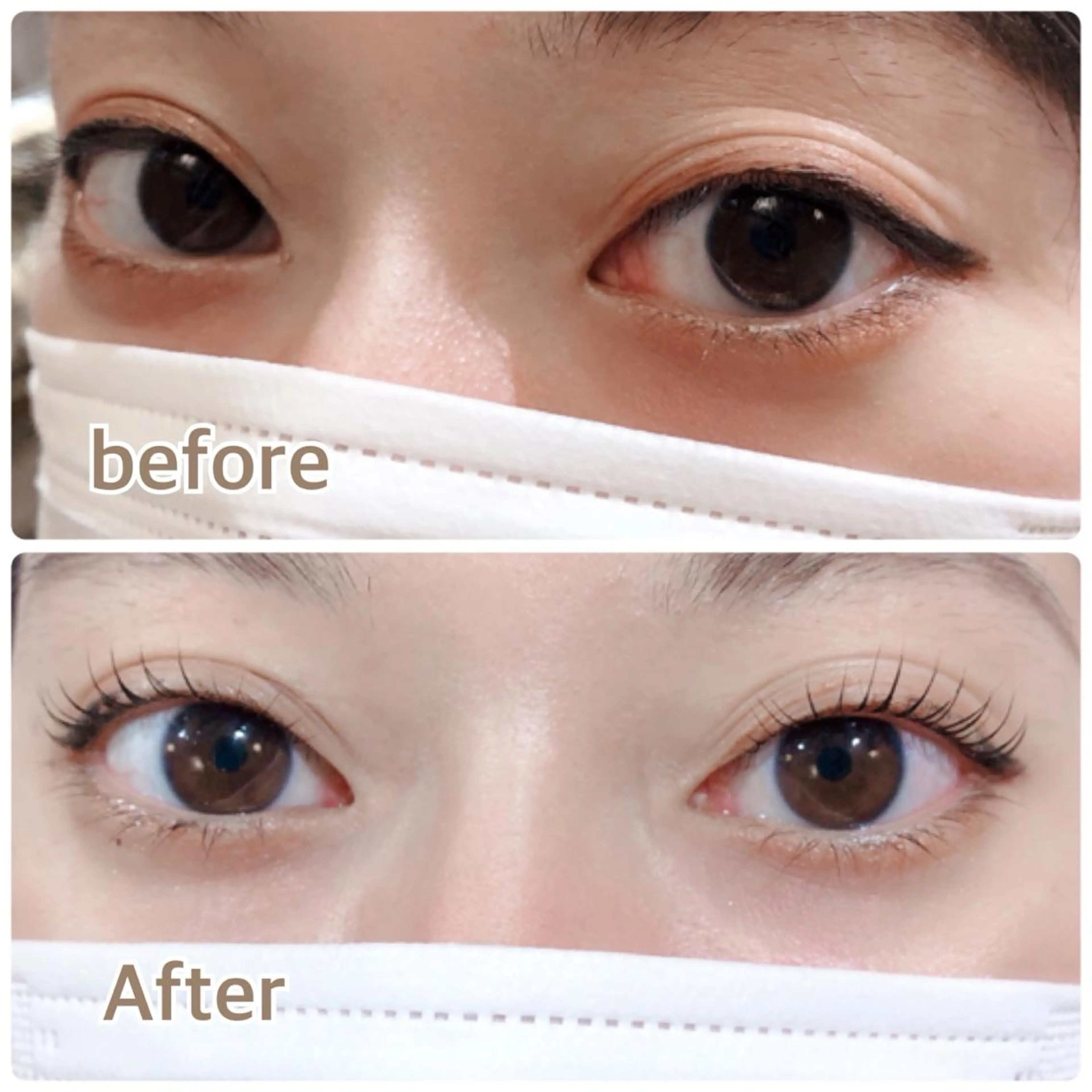 マツエク・マツパ 一重×まつ毛パーマ 渋谷 志保の眉毛・アイブロウイメージ