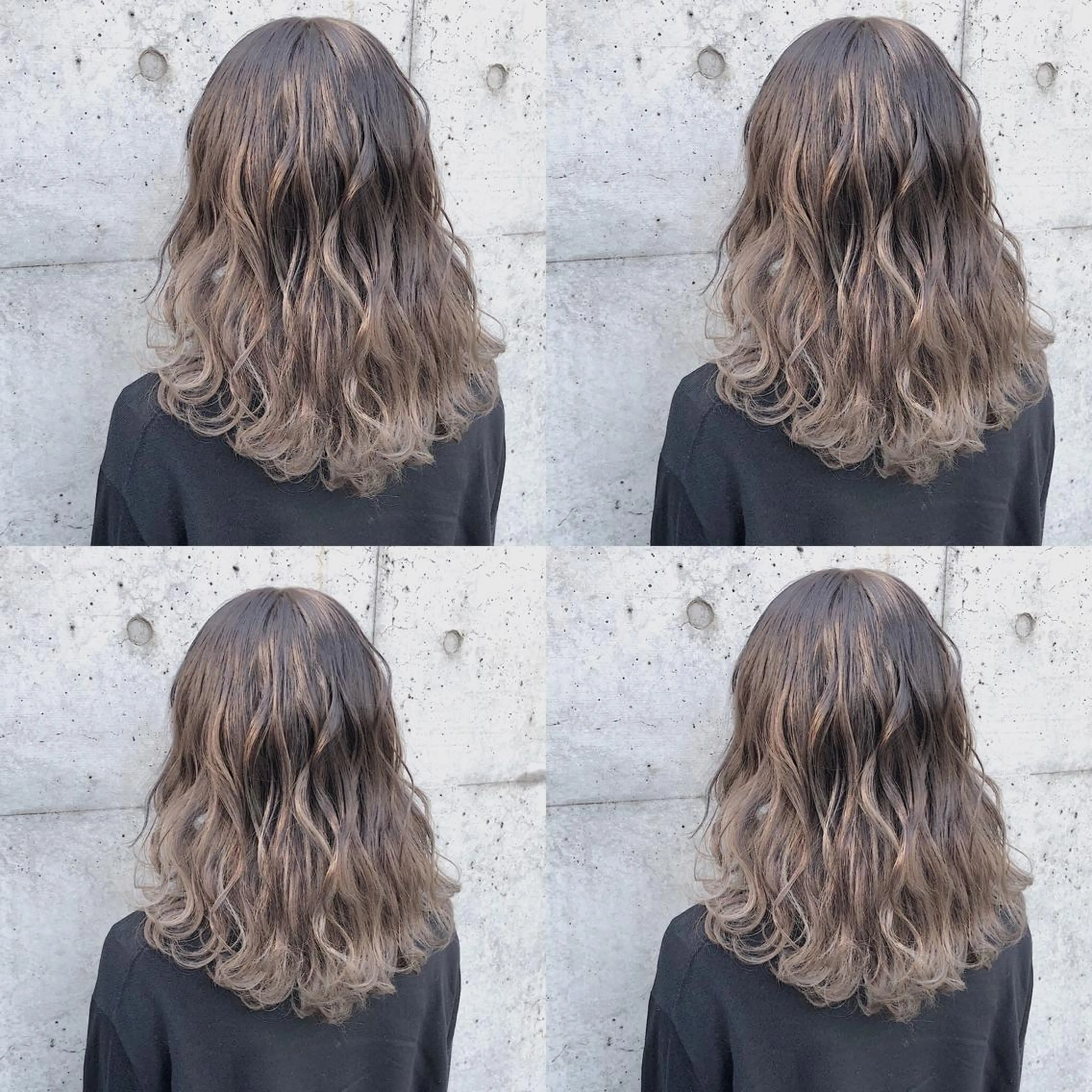 ミディアム カラー パーマ ヘアアレンジ キッズ ネイル マツエク・マツパ メンズ人気NO,1 Genieジーニーのヘアスタイル