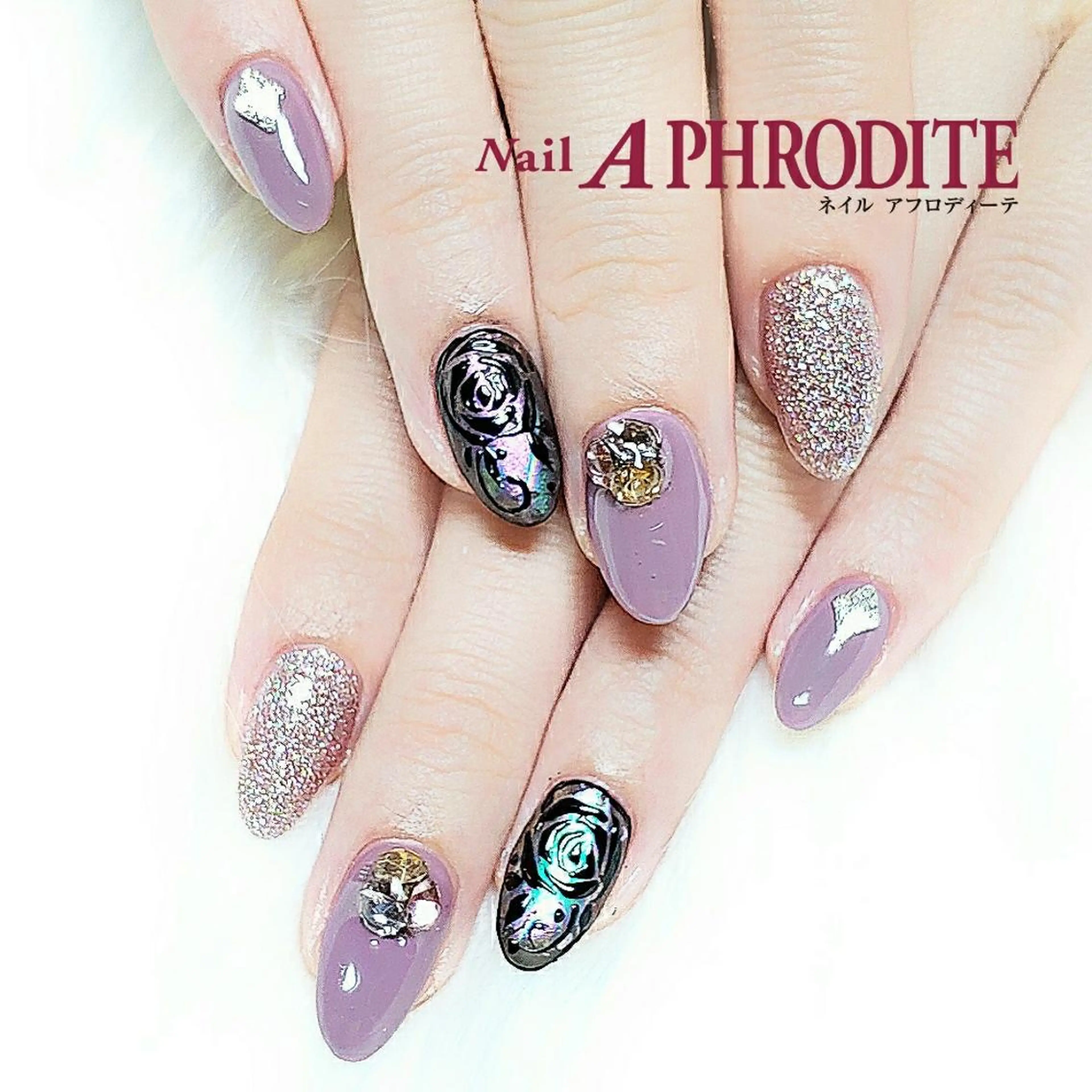 ネイル 持ち込み ハンドネイル Nail  Aphroditeのネイルデザイン