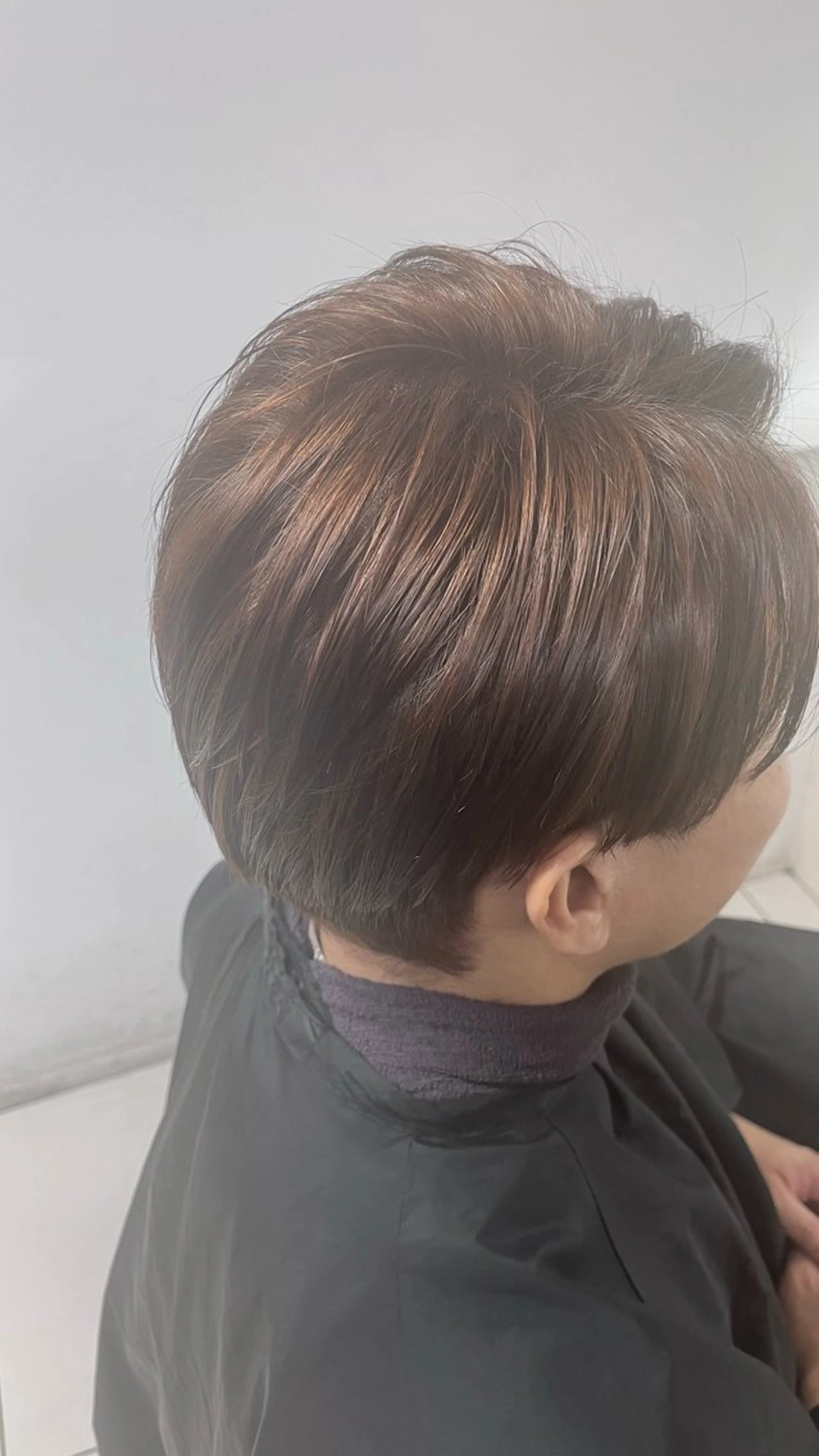 カラー ブリーチ ブリーチなしカラー モデル 募集中✨️浦澤琴羽のヘアスタイル